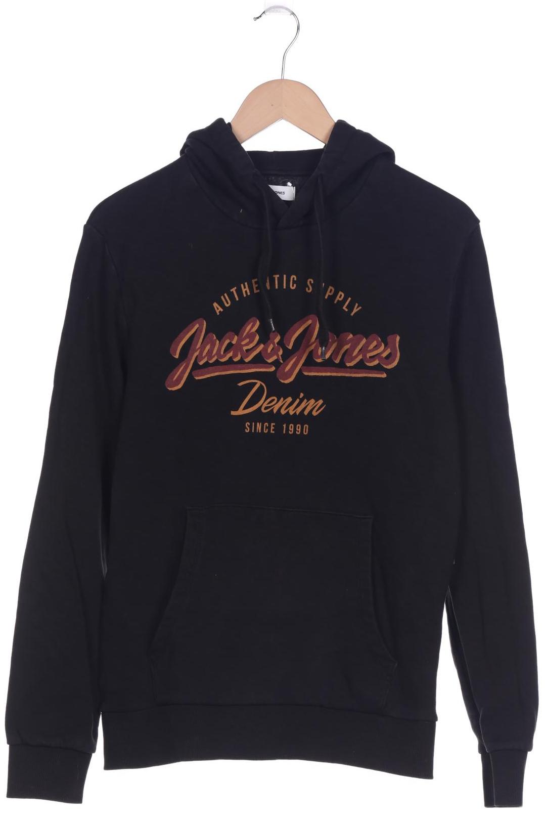 

Jack & Jones Herren Kapuzenpullover, schwarz, Gr. 46
