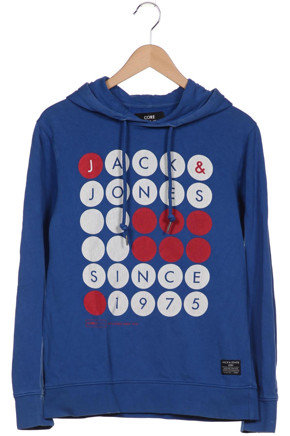 

JACK & JONES Herren Kapuzenpullover, blau