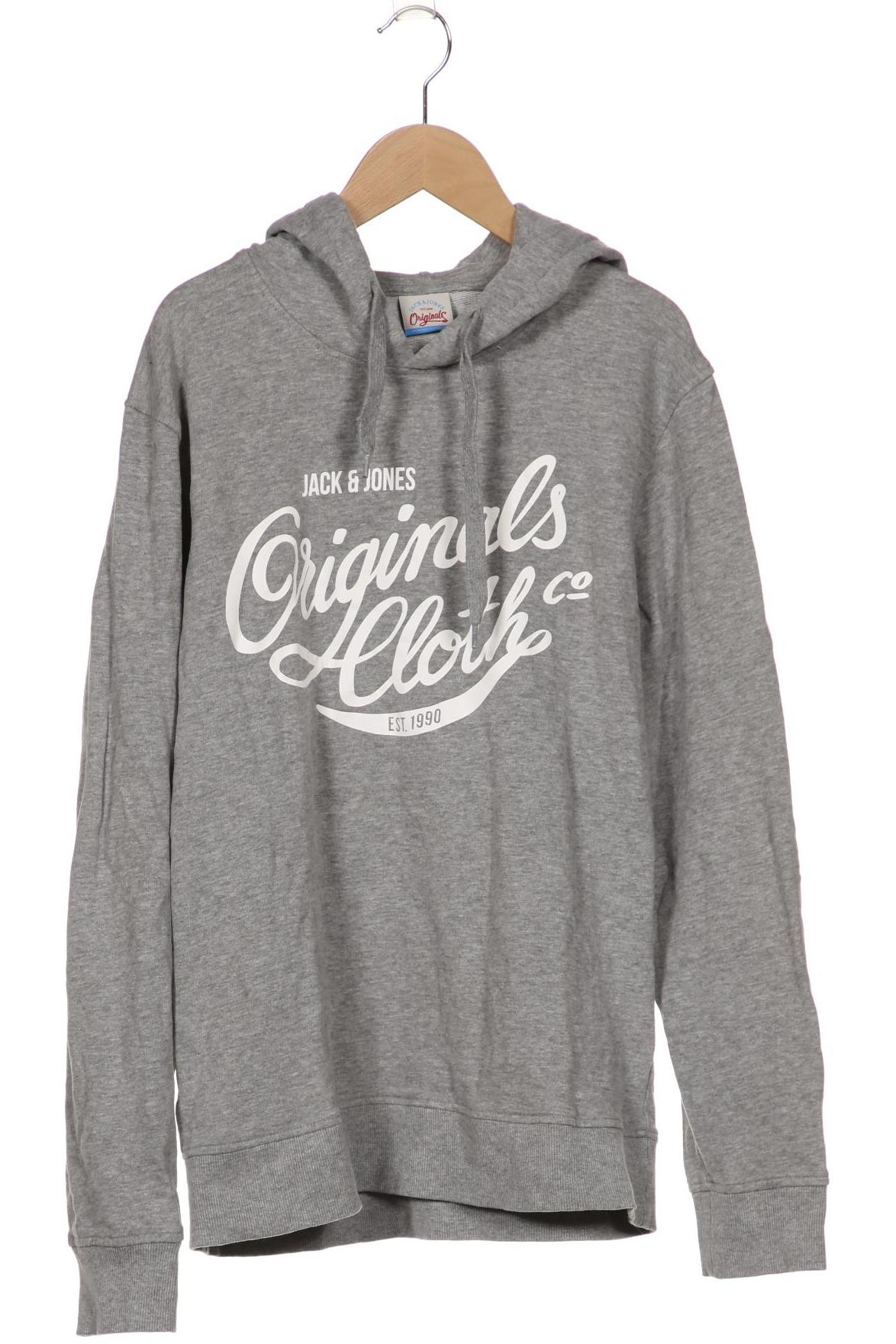 

Jack & Jones Herren Kapuzenpullover, grau, Gr. 52