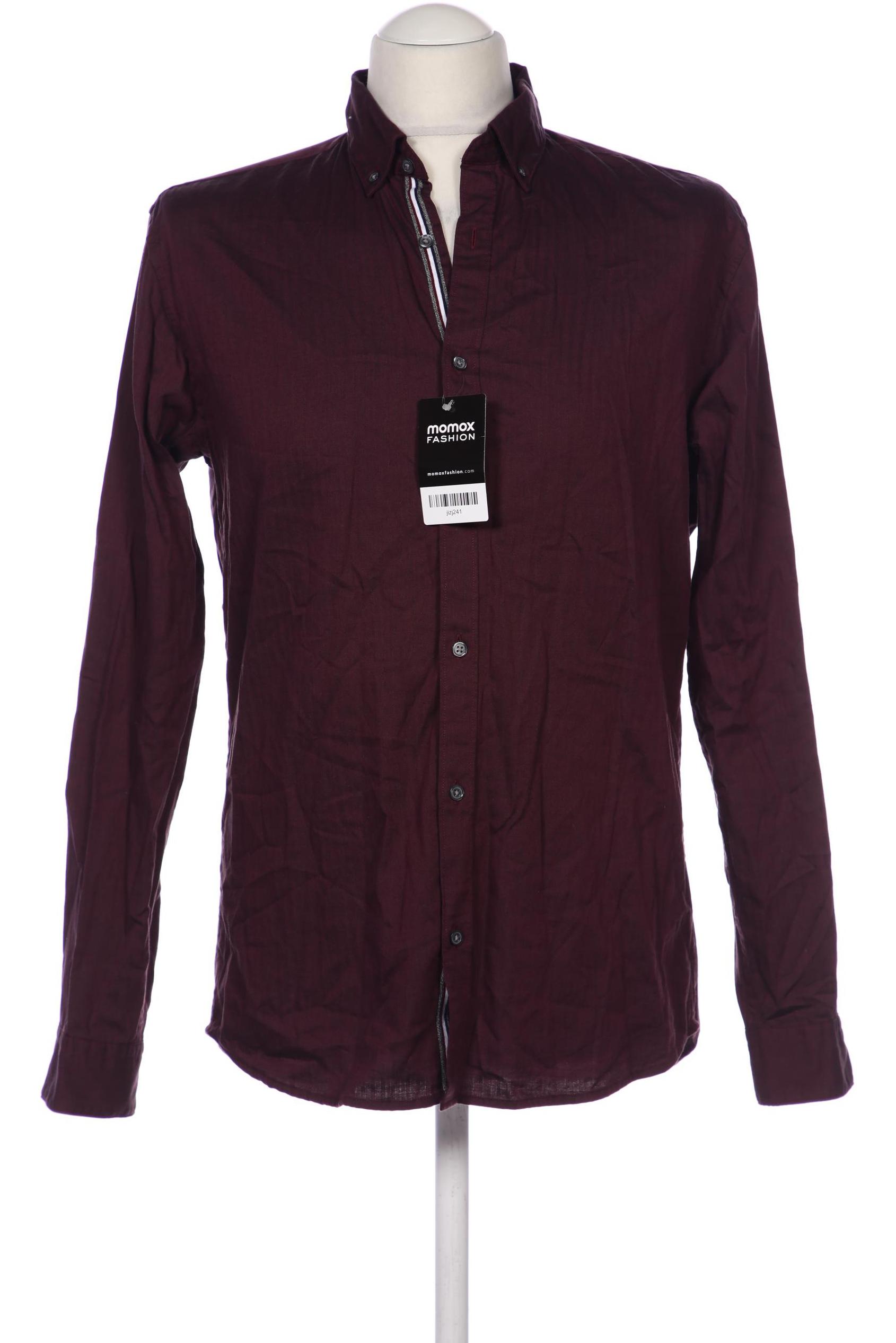 

JACK & JONES Herren Hemd, bordeaux