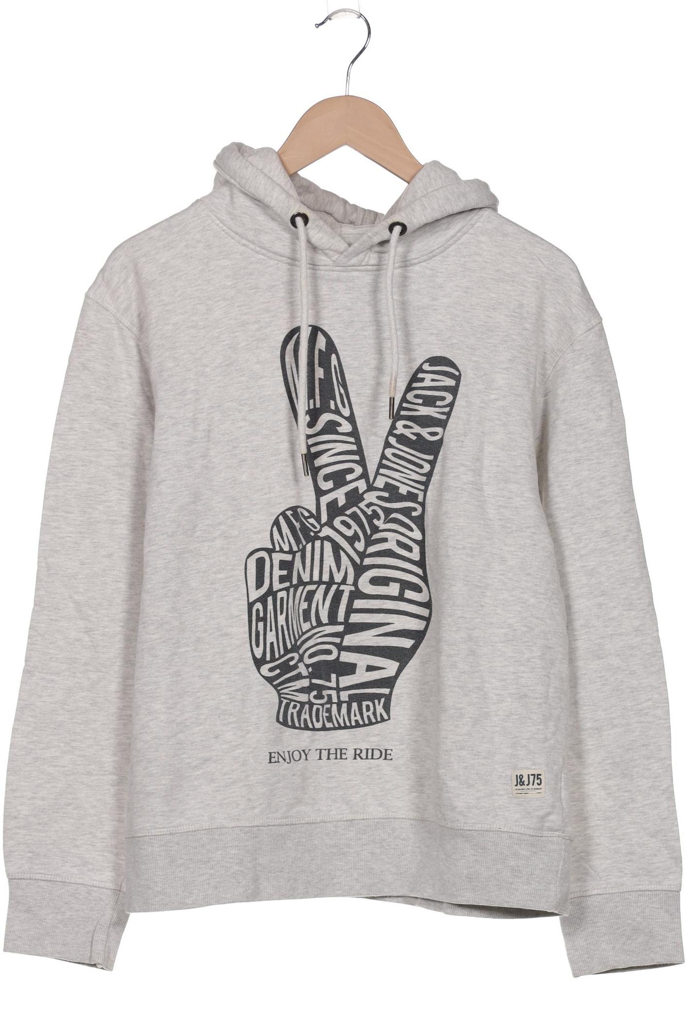 

Jack & Jones Herren Kapuzenpullover, grau, Gr. 52