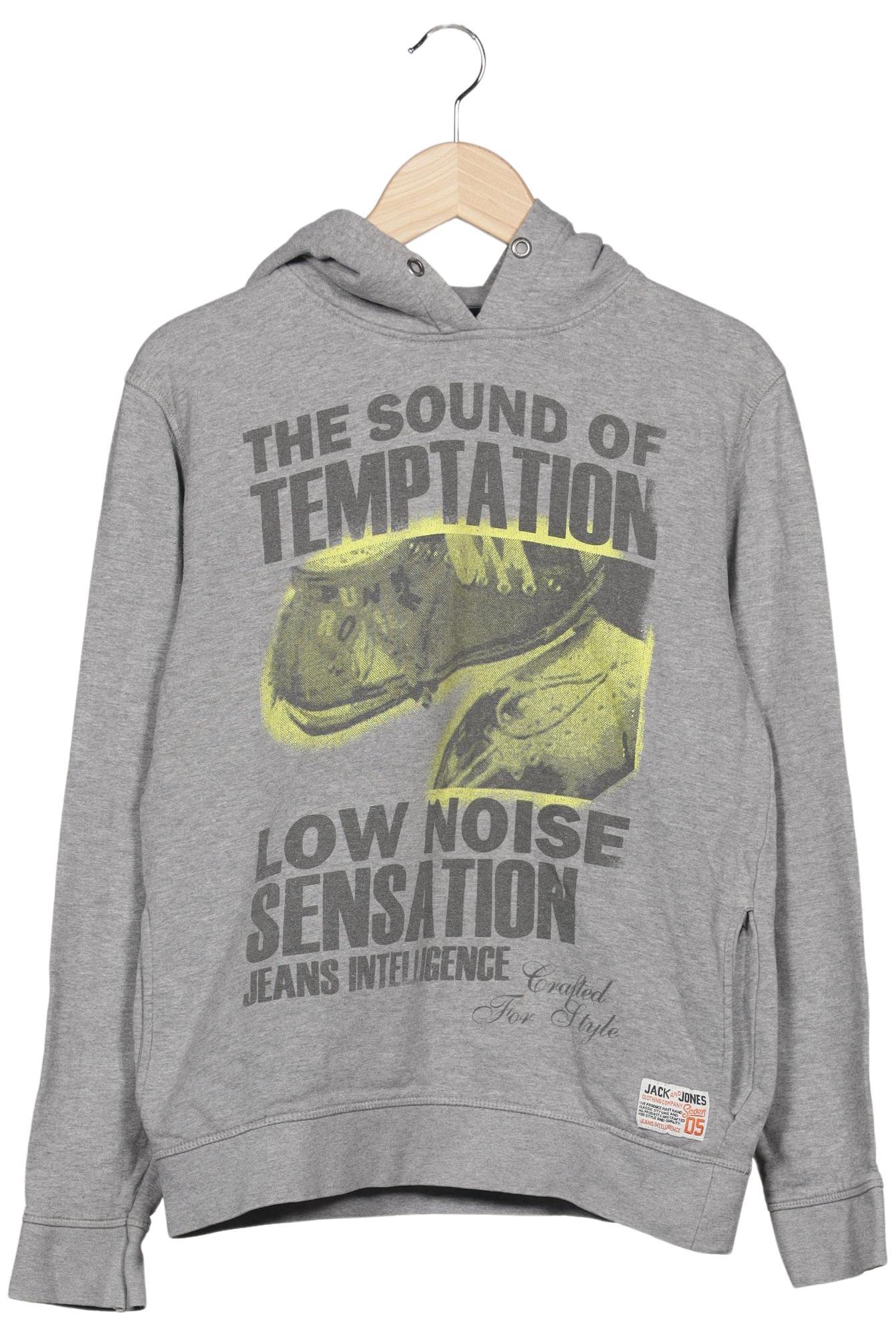 

Jack & Jones Herren Kapuzenpullover, grau, Gr. 48