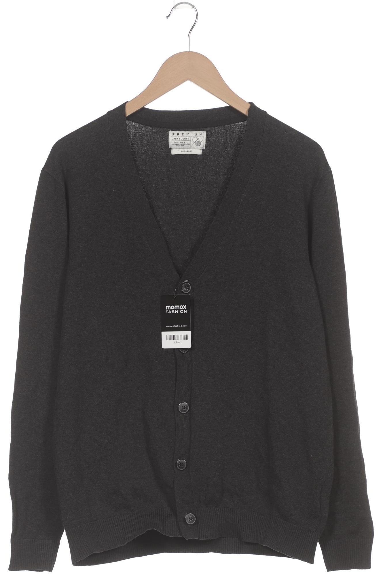 

Jack & Jones Herren Strickjacke, grau, Gr. 52