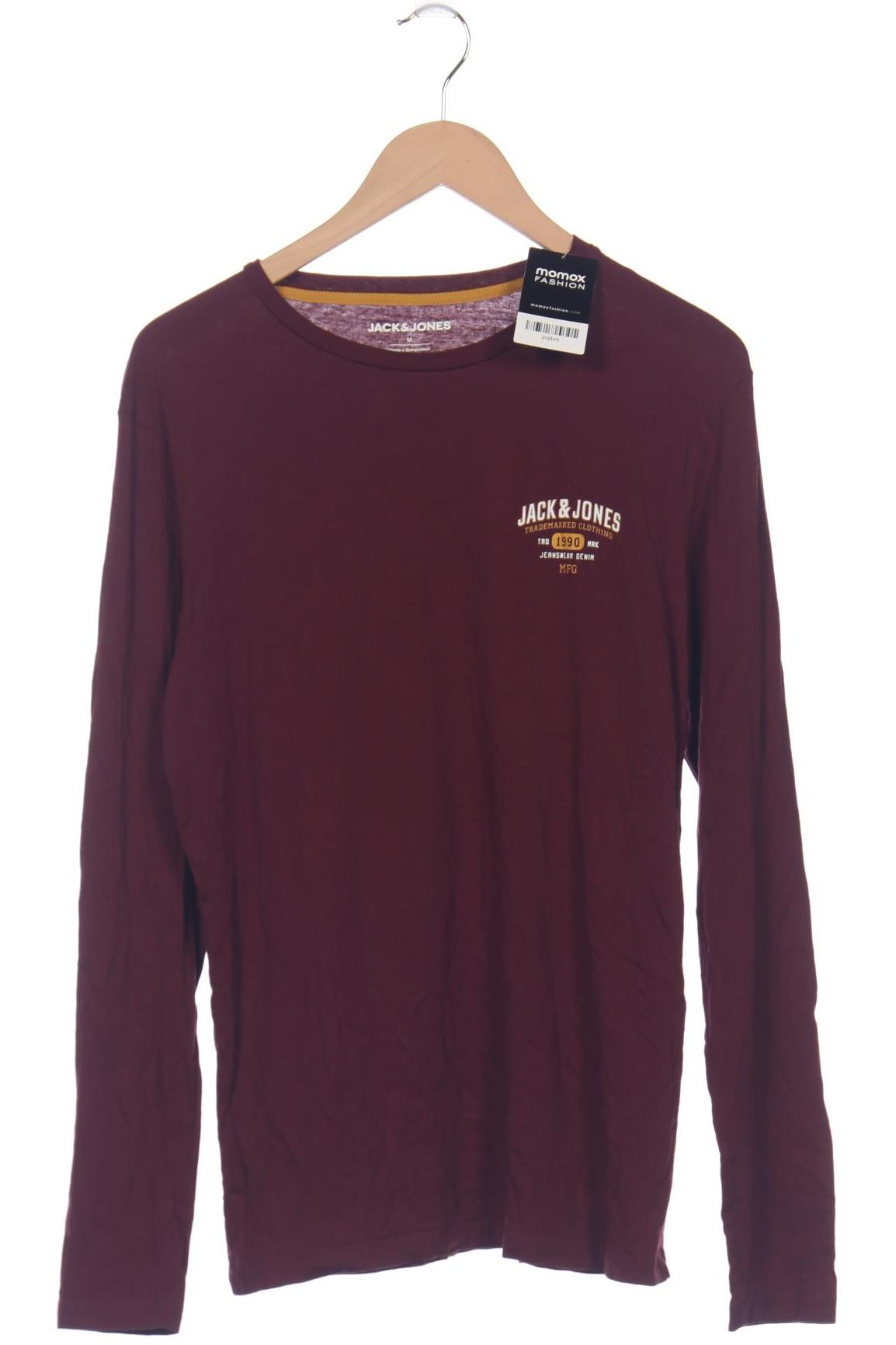 

Jack & Jones Herren Langarmshirt, bordeaux, Gr. 48