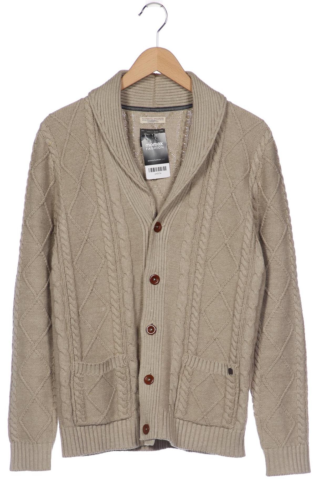 

Jack & Jones Herren Strickjacke, beige, Gr. 48