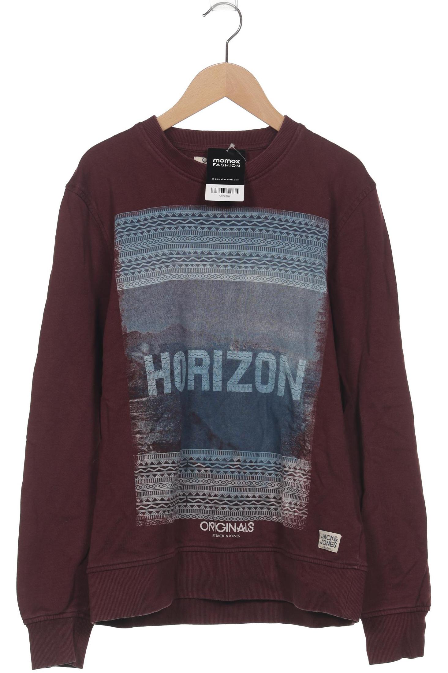 

Jack & Jones Herren Sweatshirt, bordeaux, Gr. 46