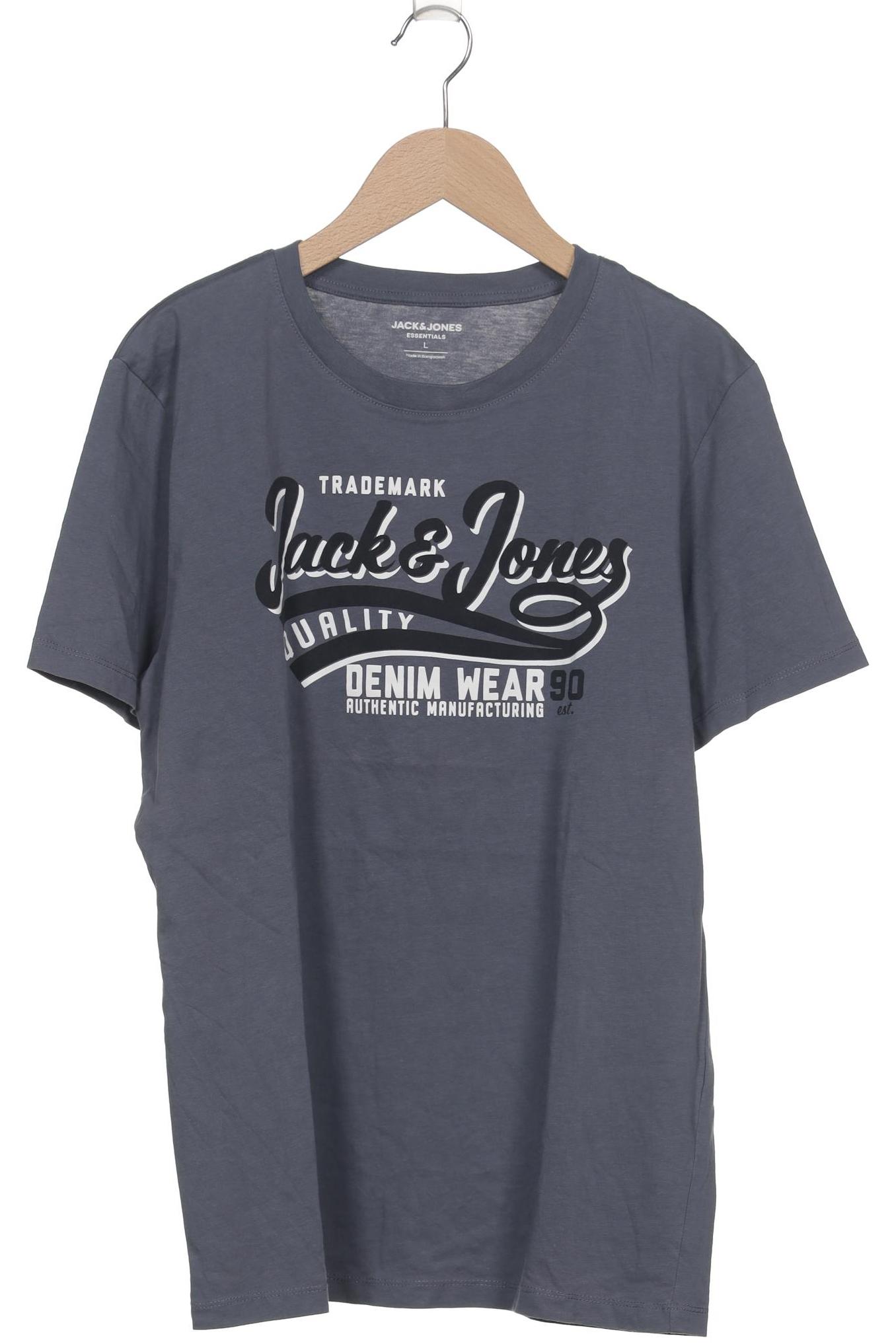 

Jack & Jones Herren T-Shirt, blau, Gr. 52