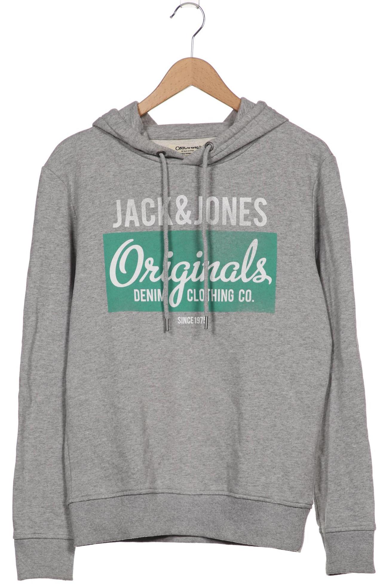 

JACK & JONES Herren Kapuzenpullover, grau