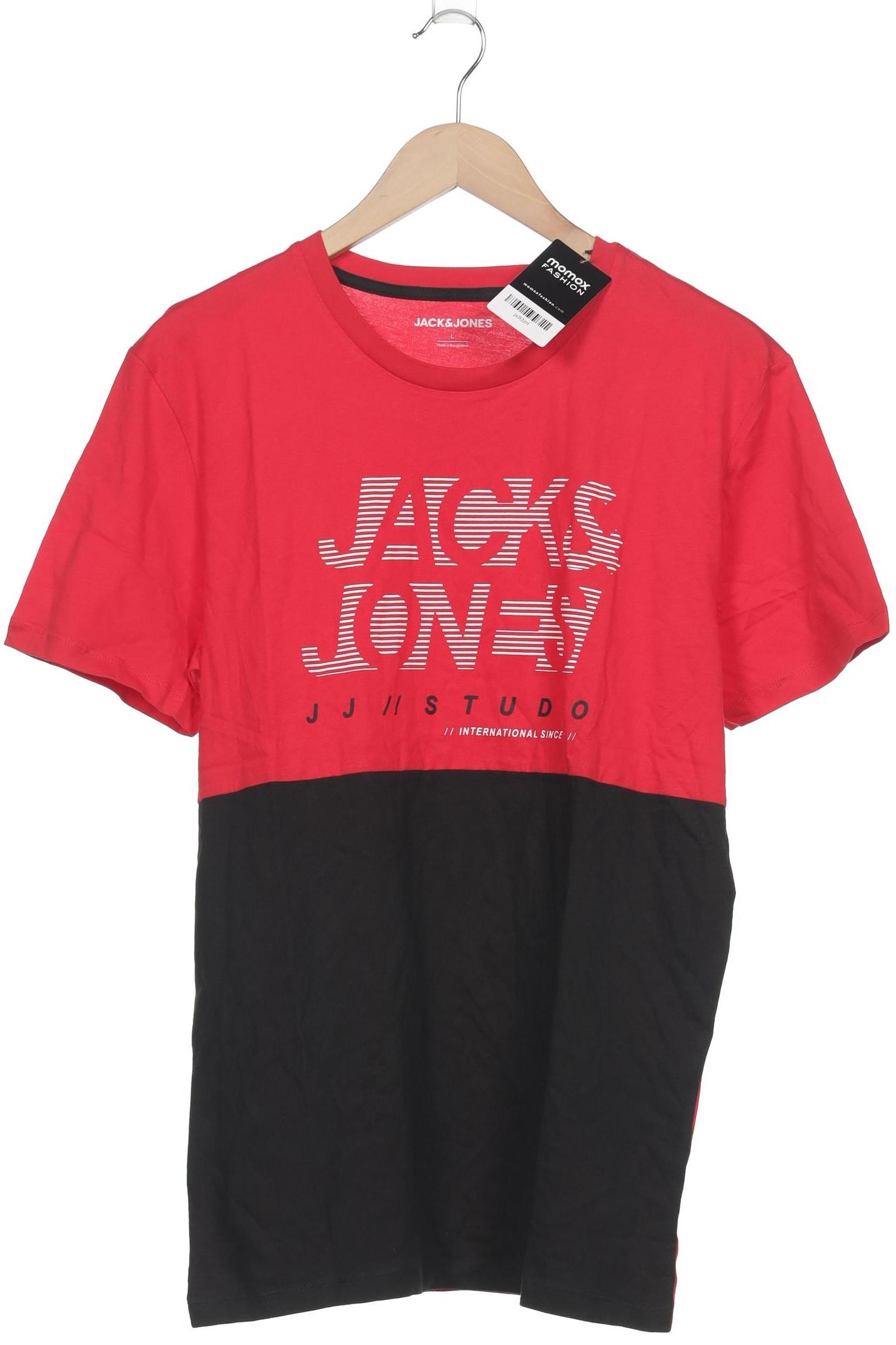 

Jack & Jones Herren T-Shirt, rot, Gr. 52