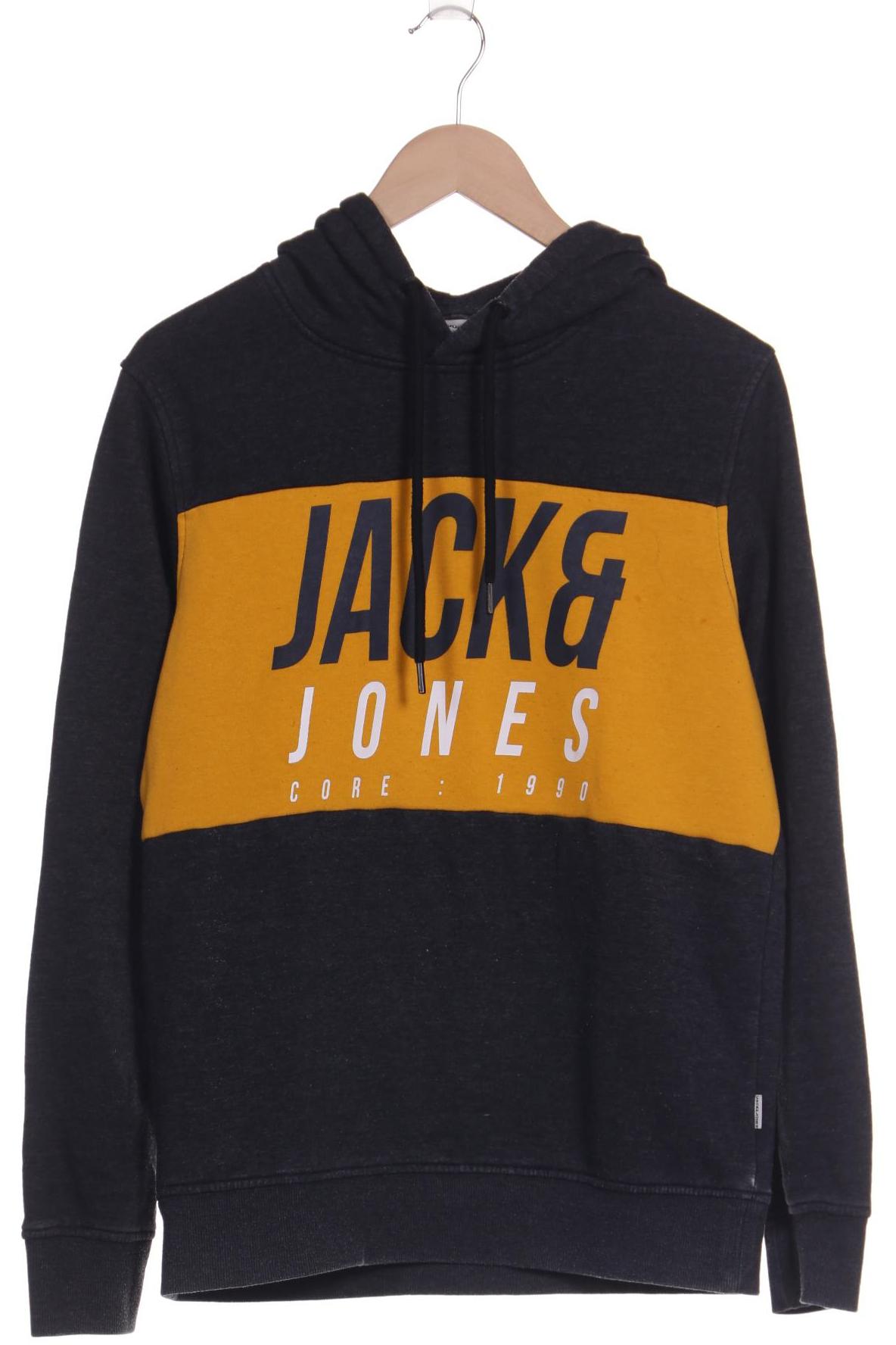 

Jack & Jones Herren Kapuzenpullover, schwarz, Gr. 48