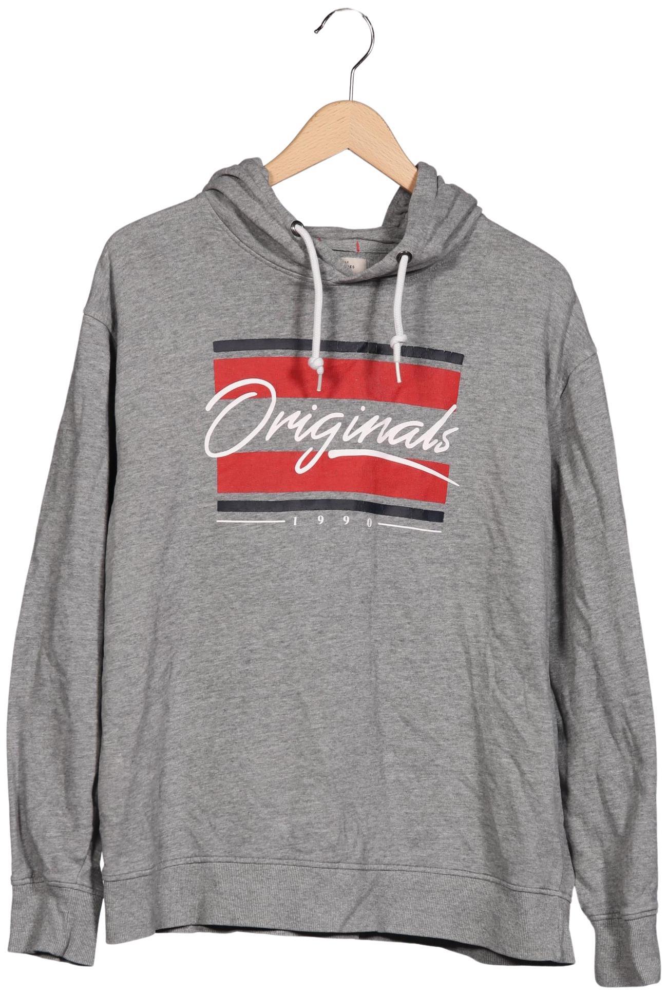 

Jack & Jones Herren Kapuzenpullover, grau, Gr. 56