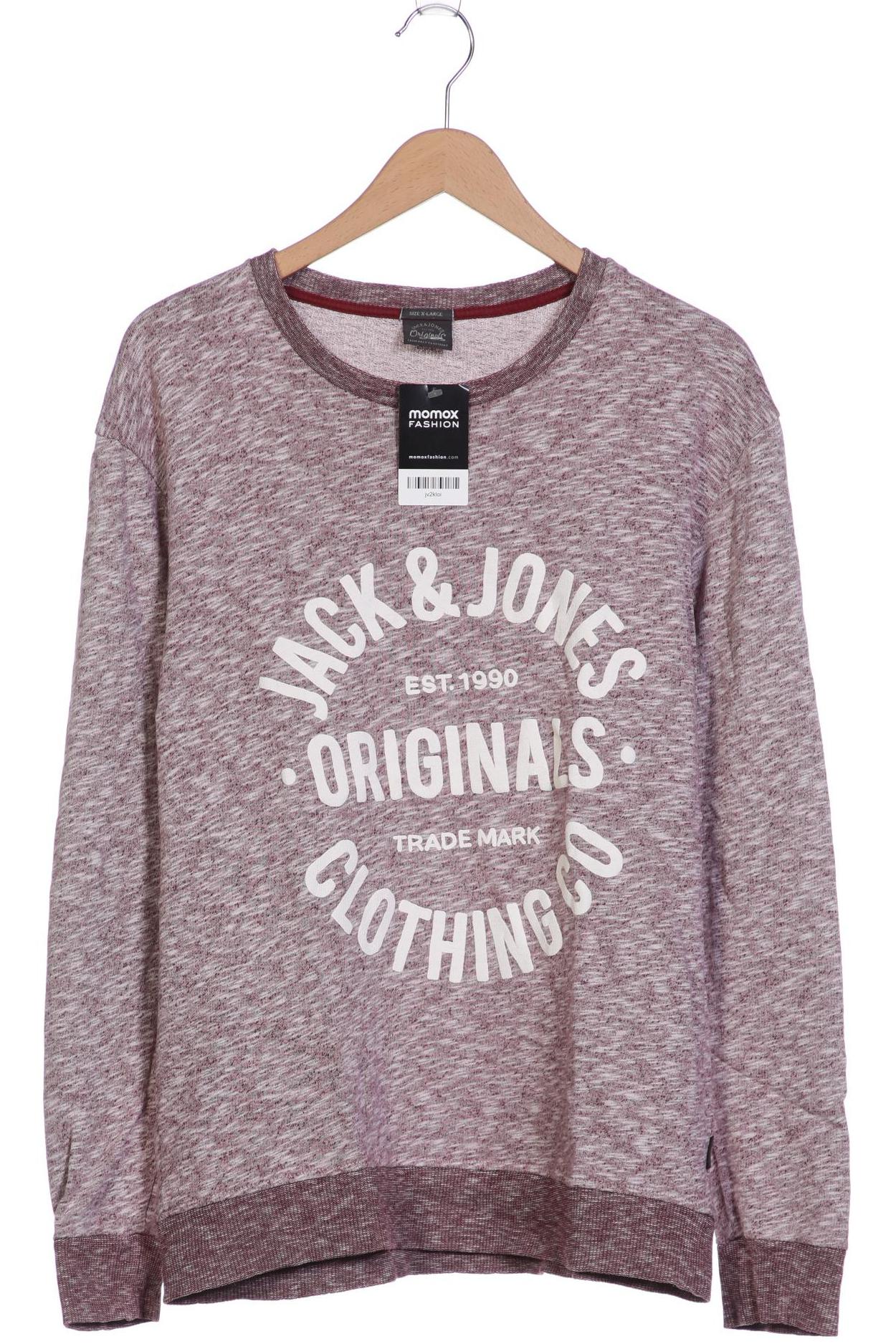 

JACK & JONES Herren Sweatshirt, bordeaux