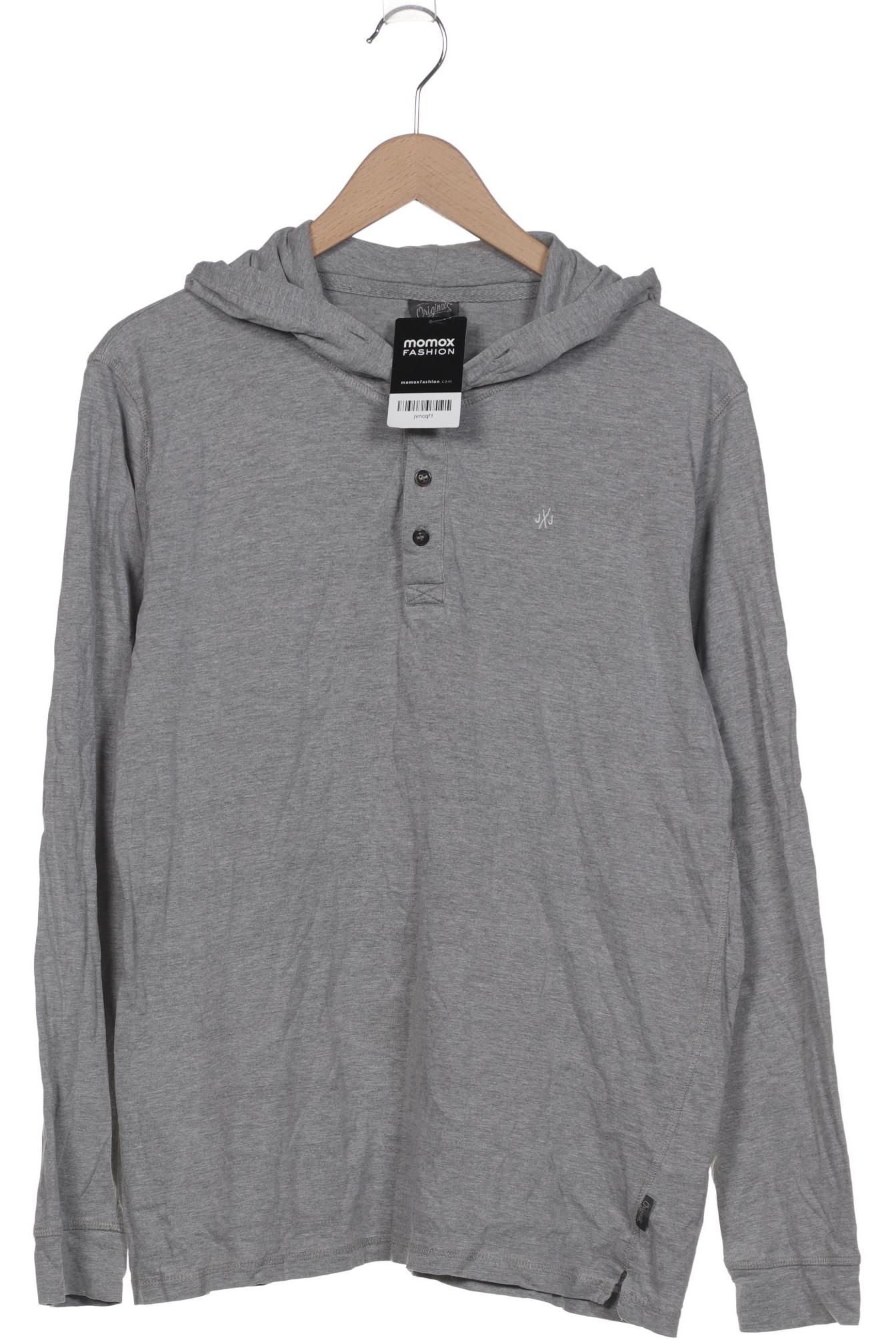 

Jack & Jones Herren Kapuzenpullover, grau, Gr. 54