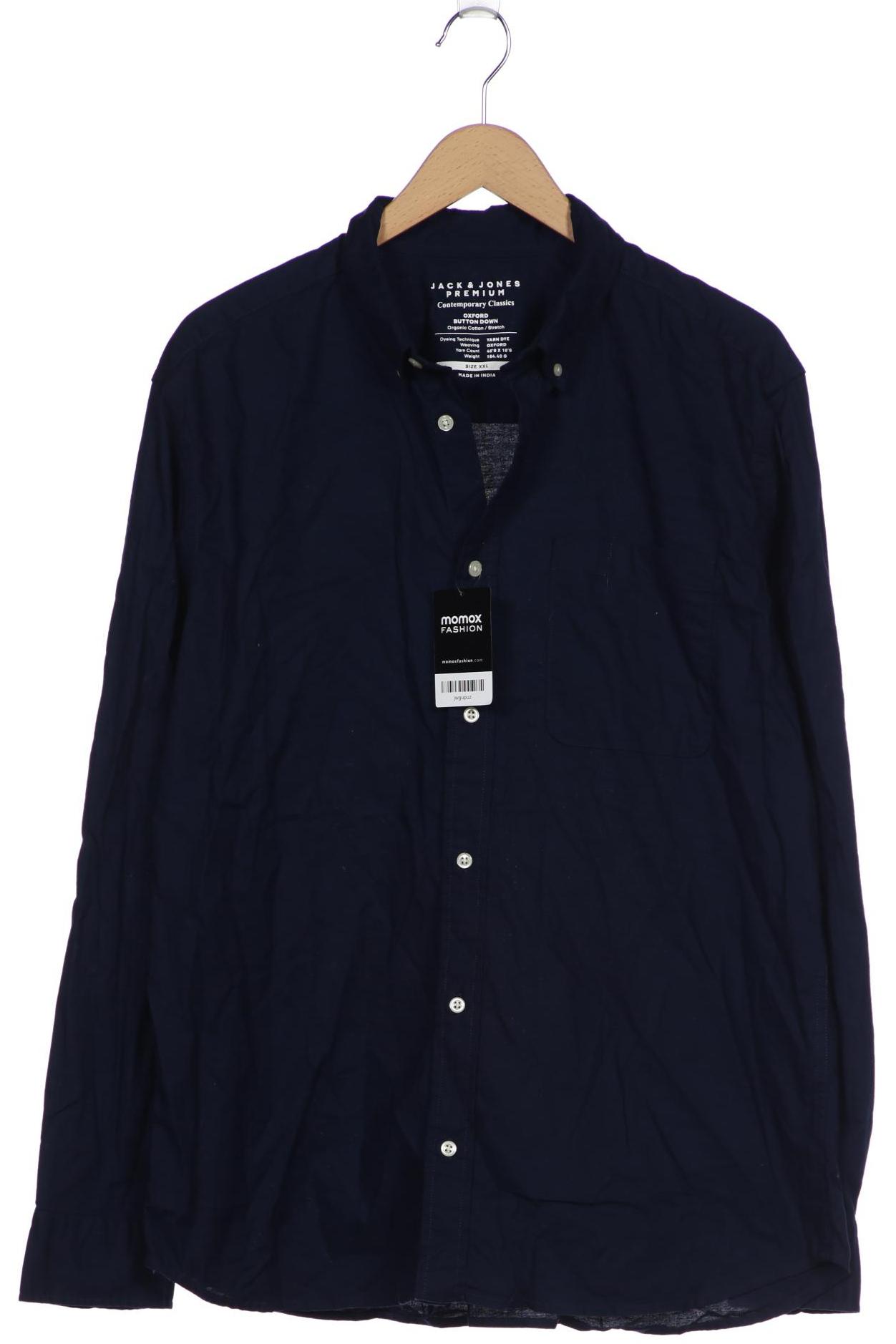 

JACK & JONES Herren Hemd, marineblau