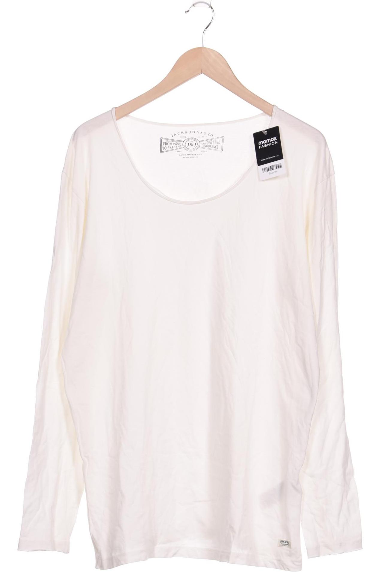 

Jack & Jones Herren Langarmshirt, cremeweiß, Gr. 54