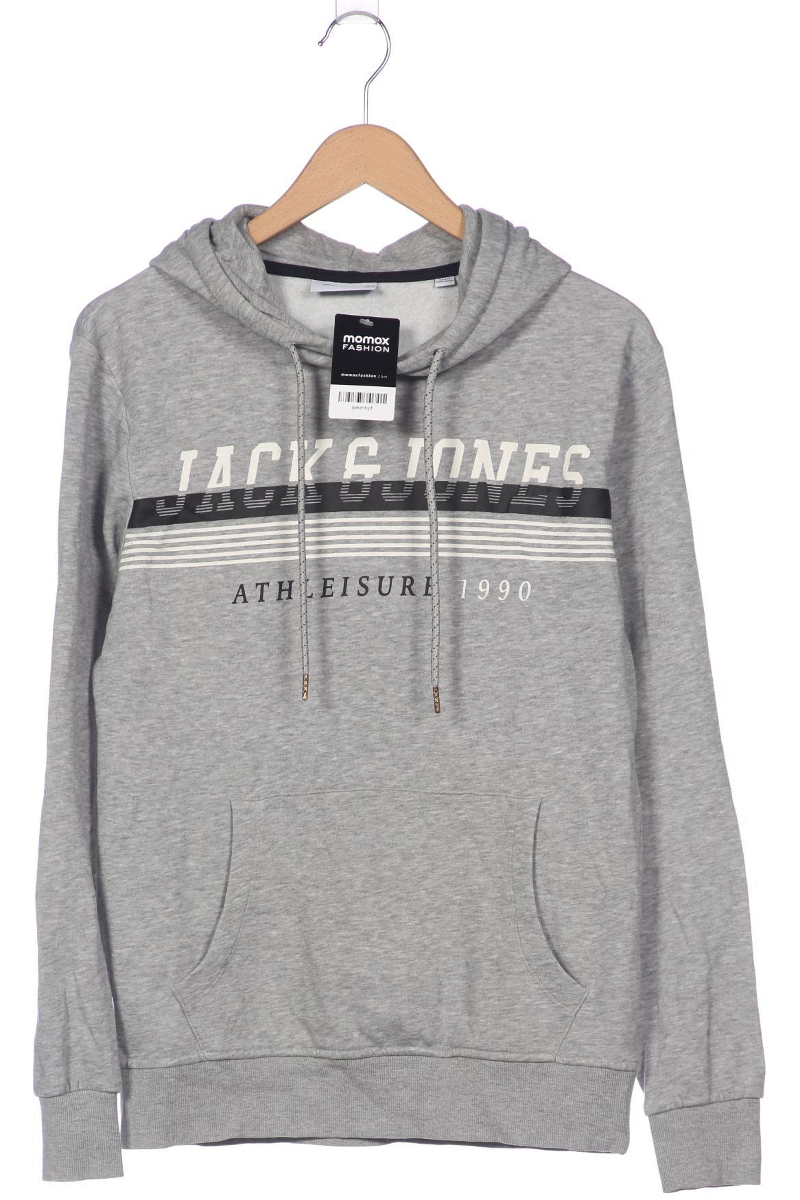 

Jack & Jones Herren Kapuzenpullover, grau, Gr. 48
