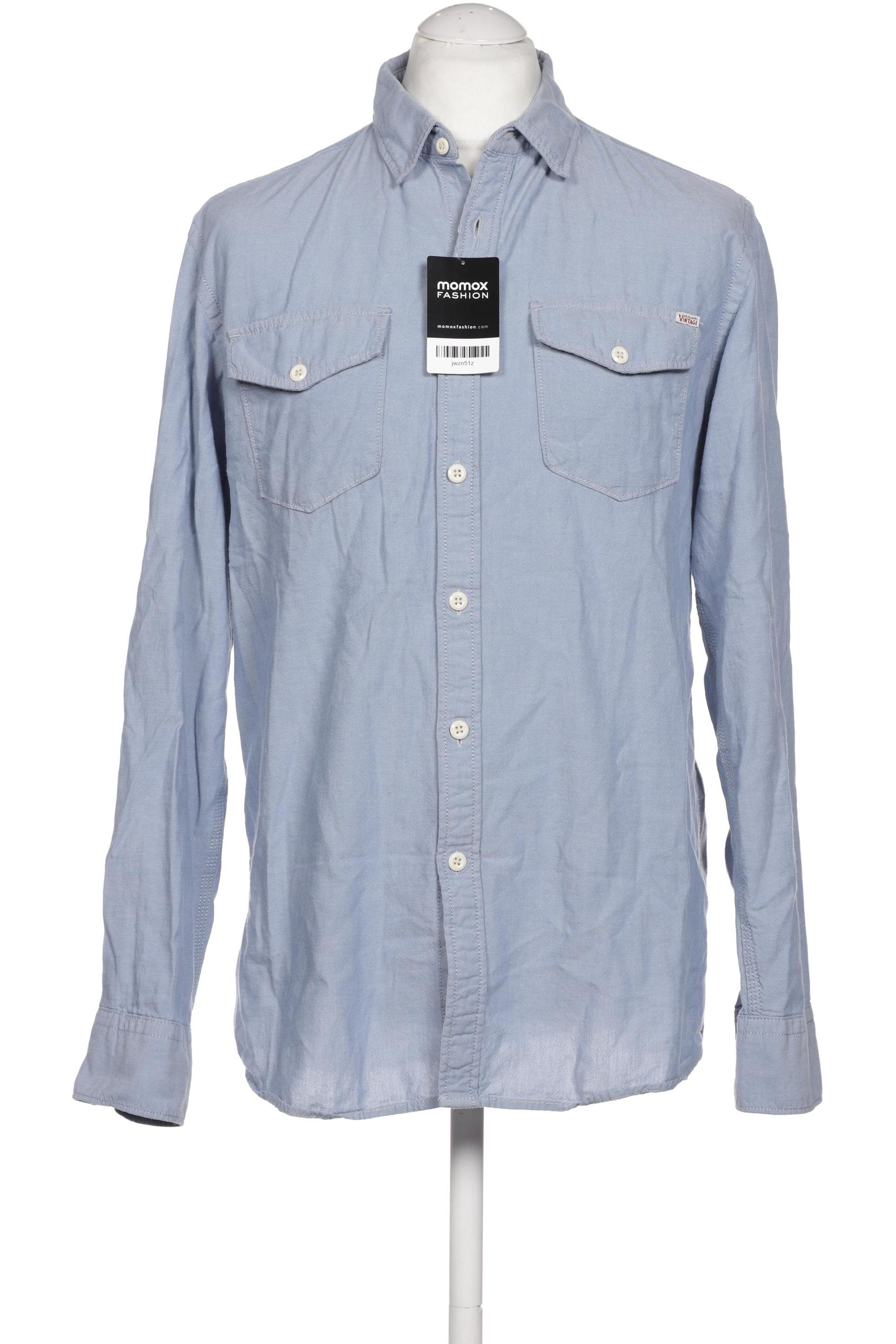 

JACK & JONES Herren Hemd, blau