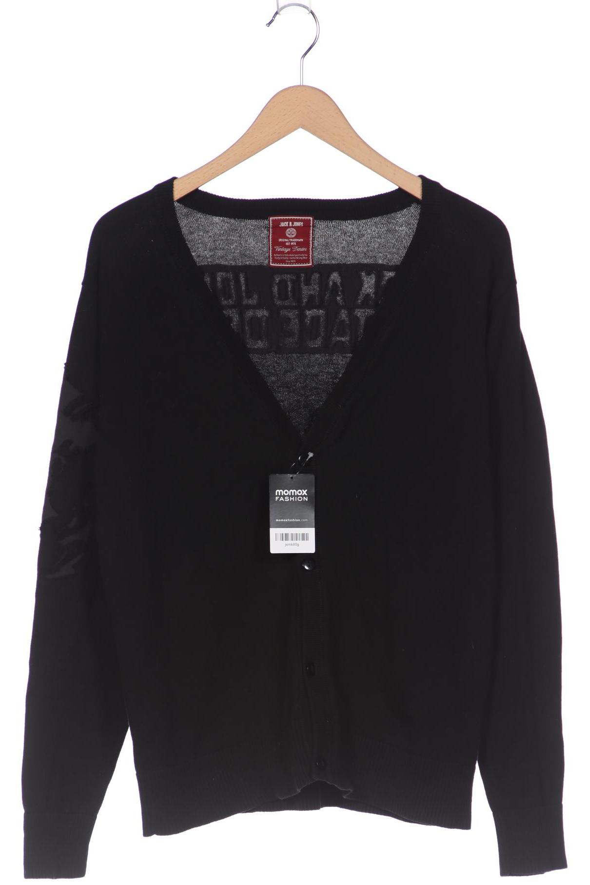

Jack & Jones Herren Strickjacke, schwarz