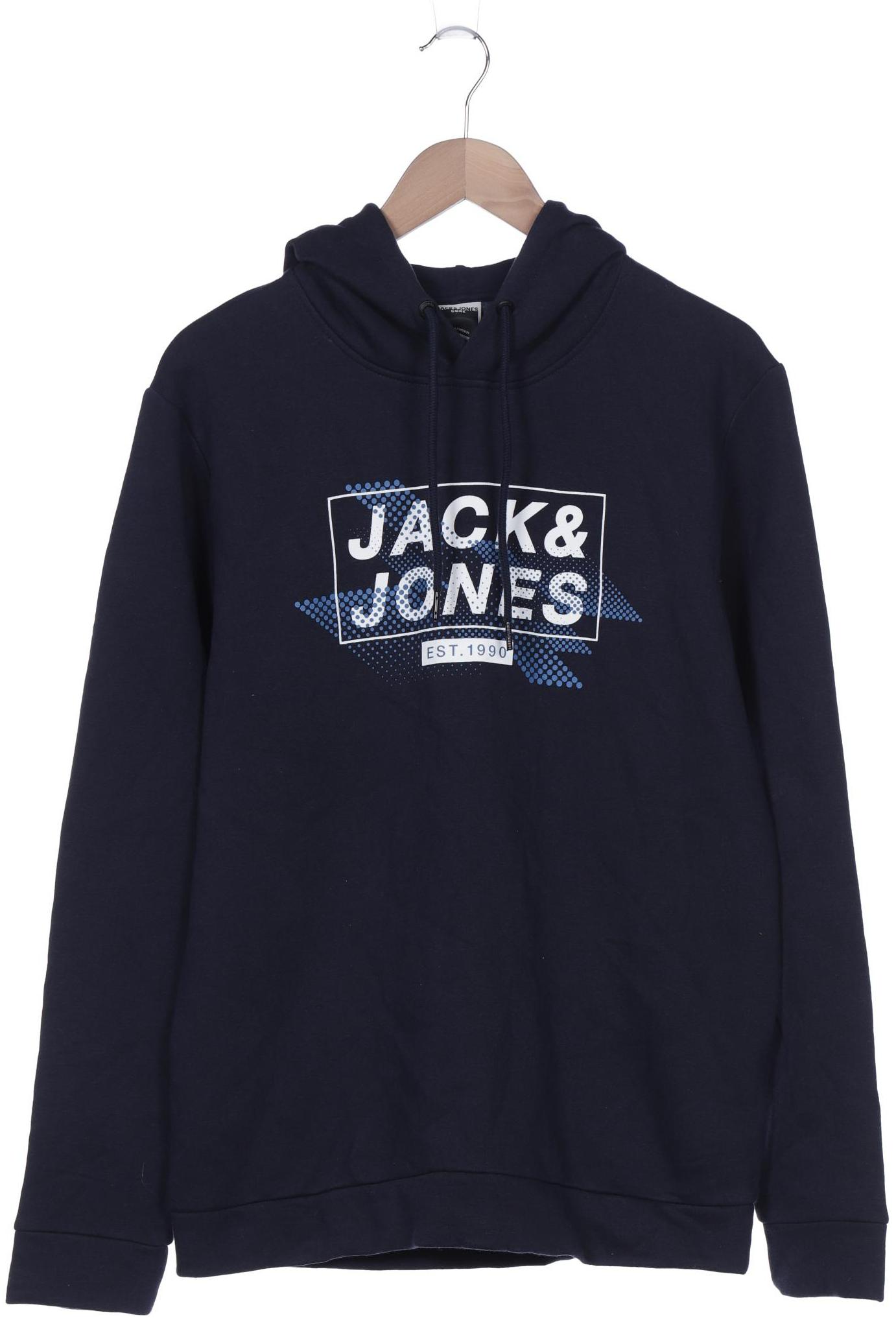 

Jack & Jones Herren Kapuzenpullover, marineblau, Gr. 52