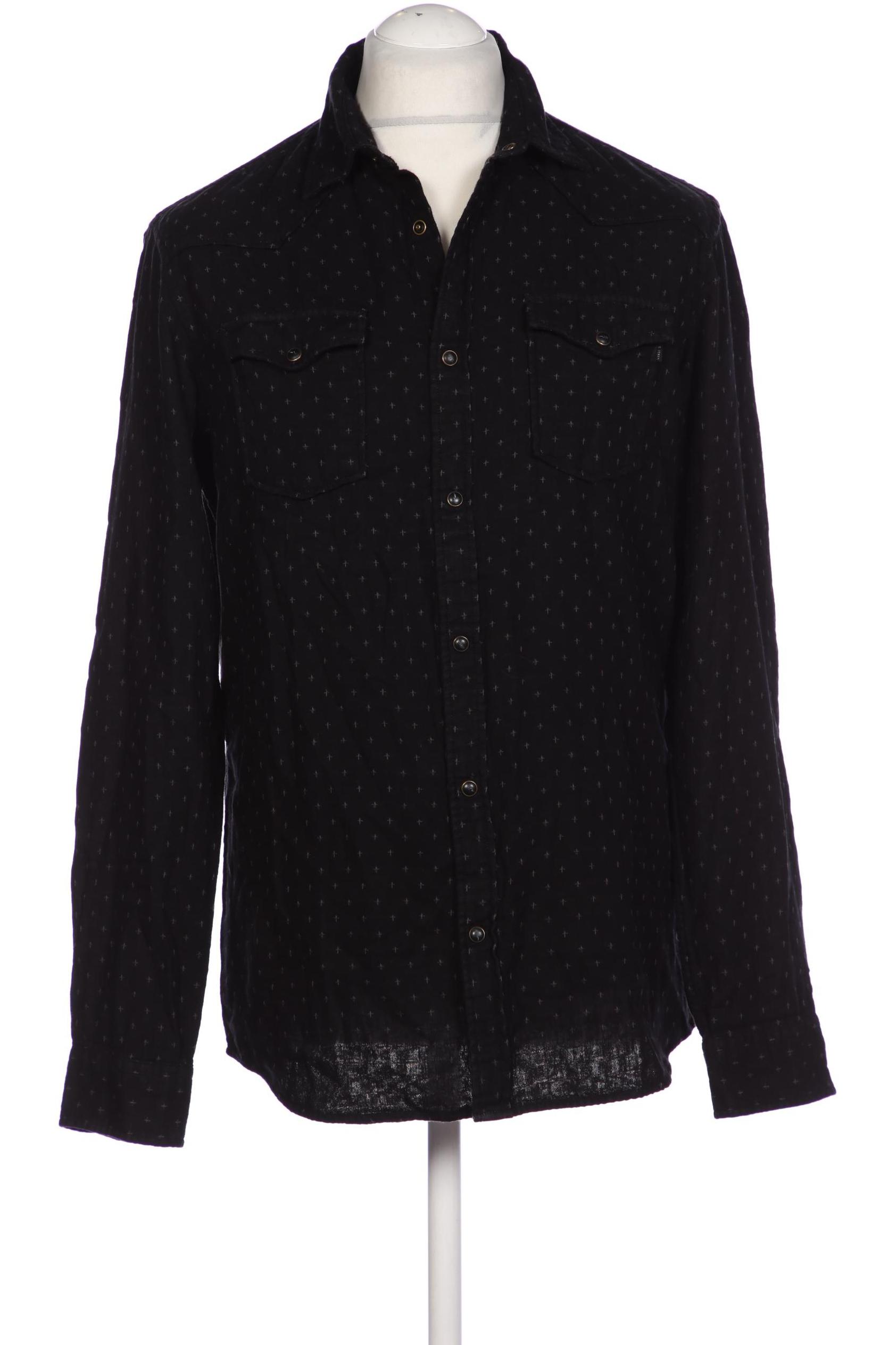 

Jack & Jones Herren Hemd, schwarz, Gr. 52