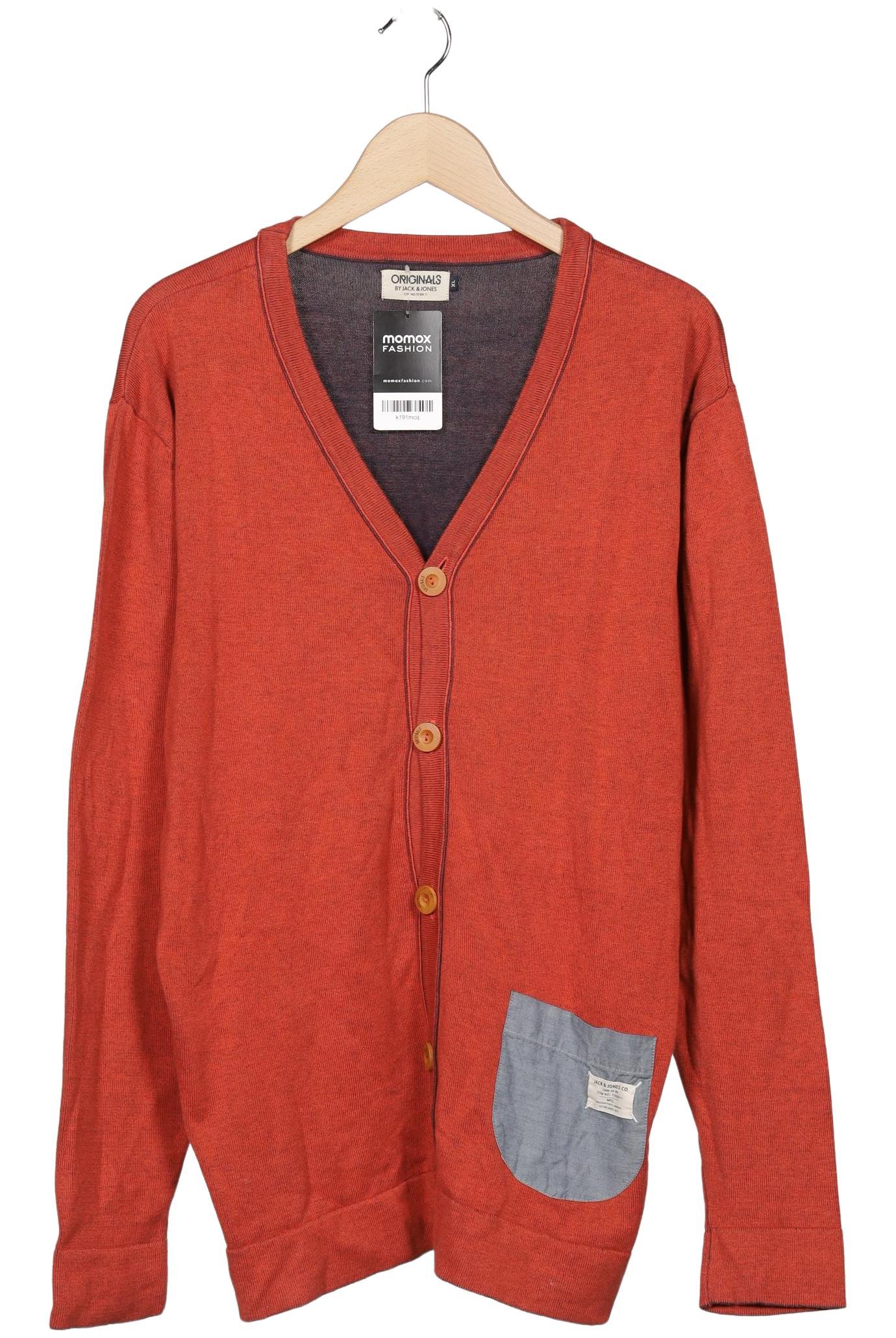 

Jack & Jones Herren Strickjacke, orange, Gr. 54