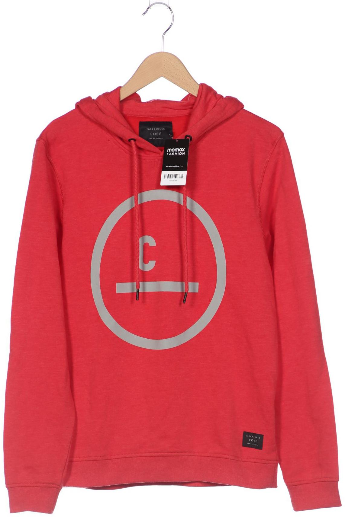 

Jack & Jones Herren Kapuzenpullover, rot, Gr. 46