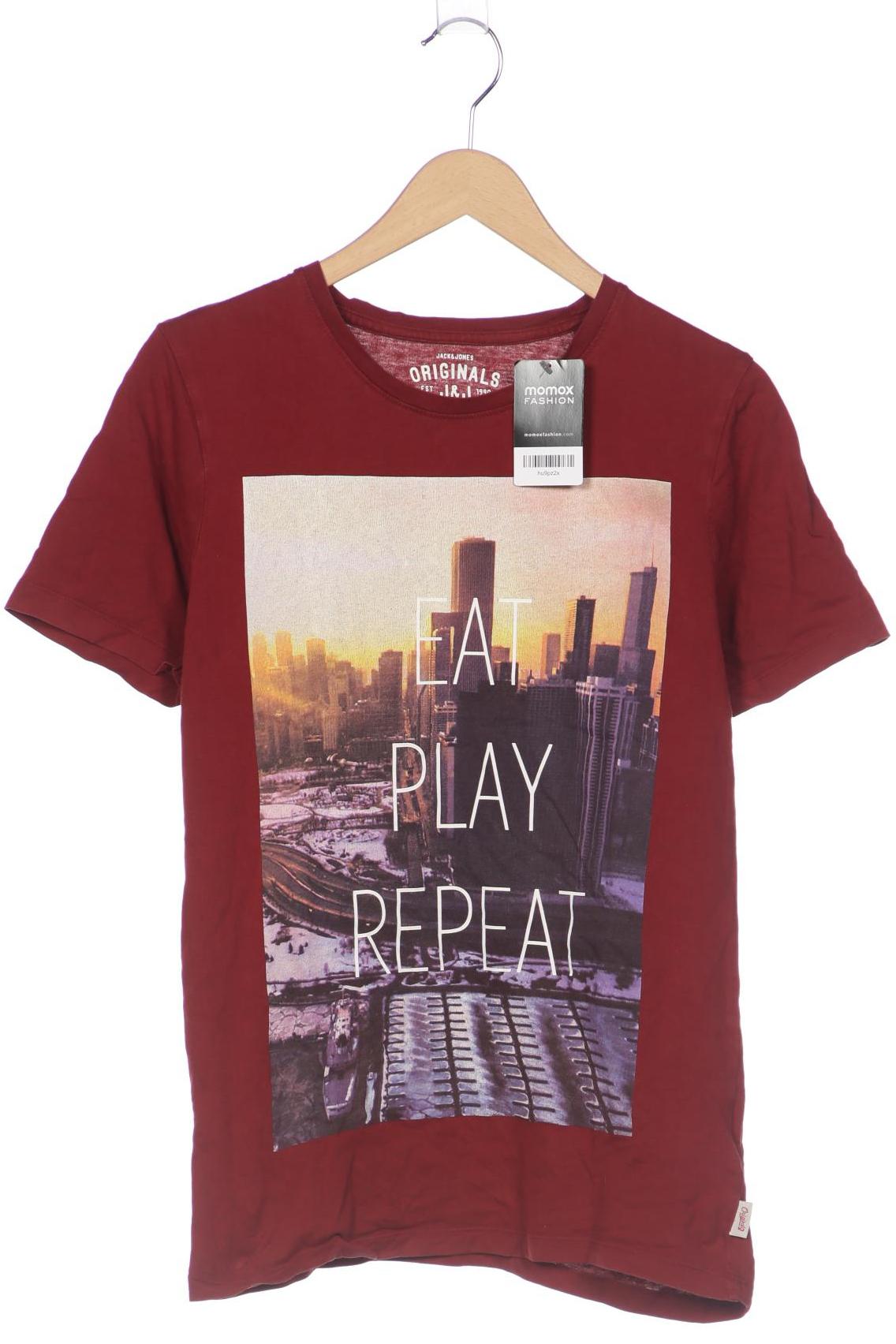 

Jack & Jones Herren T-Shirt, rot, Gr. 48