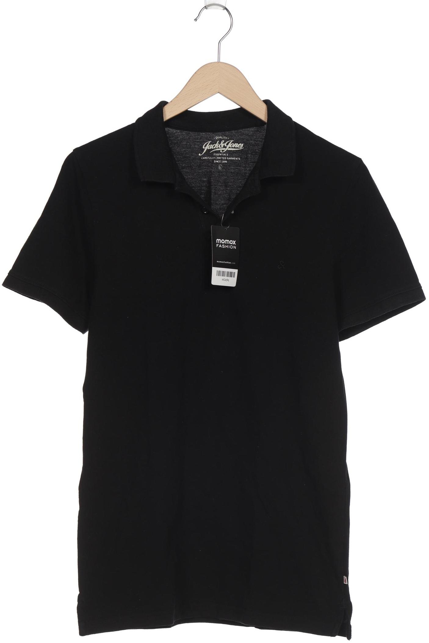 

JACK & JONES Herren Poloshirt, schwarz