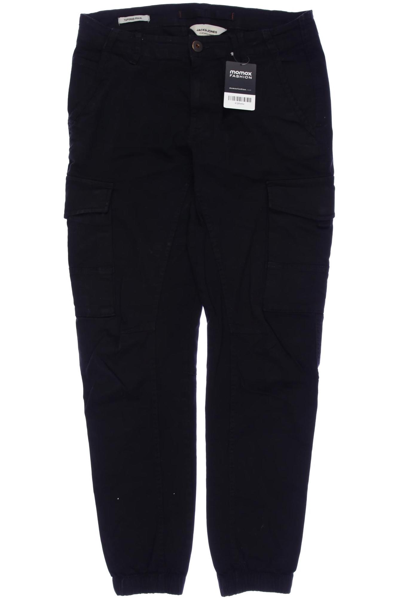 

Jack & Jones Herren Stoffhose, schwarz, Gr. 30