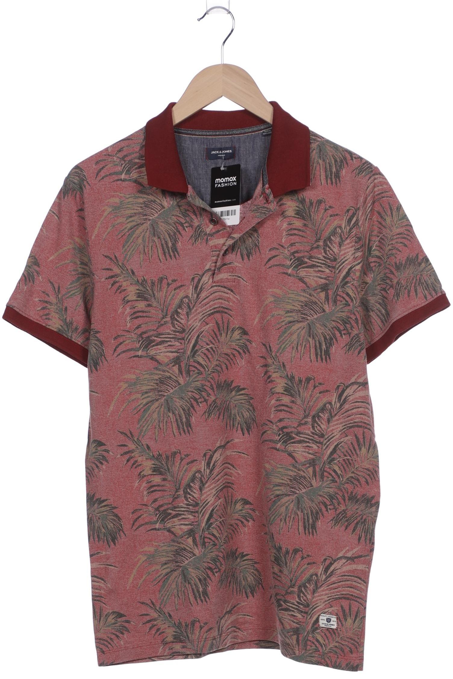 

Jack & Jones Herren Poloshirt, pink, Gr. 52