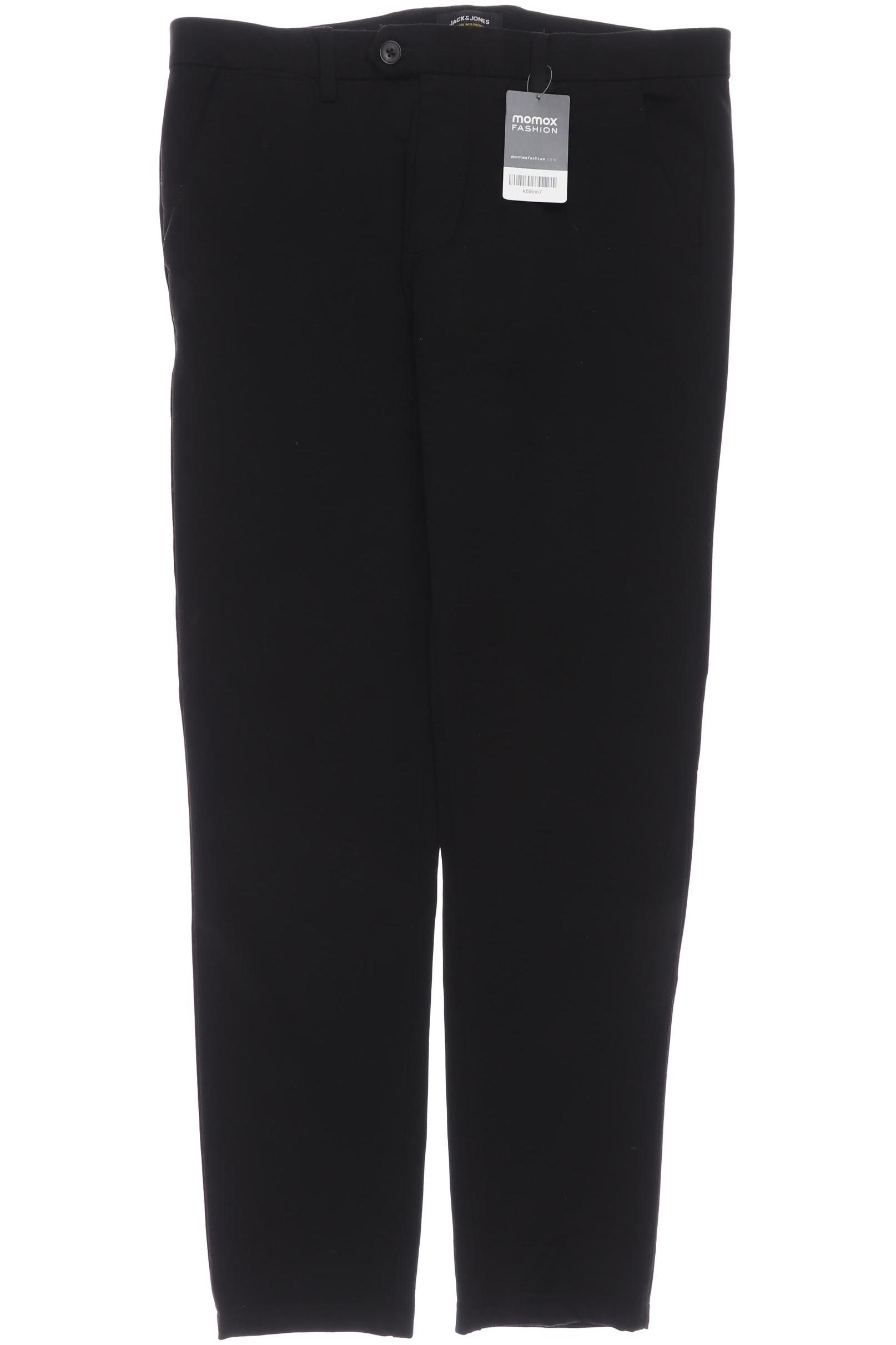 

JACK & JONES Herren Stoffhose, schwarz