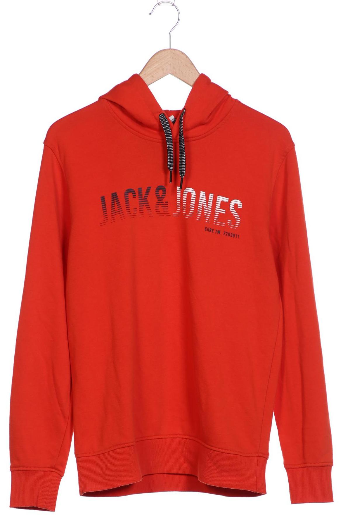 

Jack & Jones Herren Kapuzenpullover, orange, Gr. 48