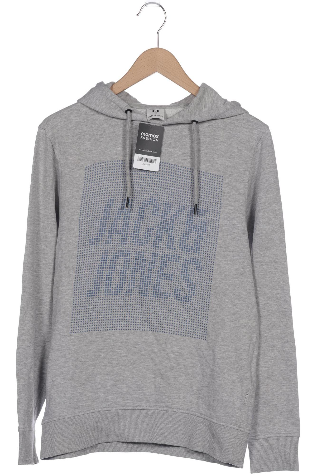 

Jack & Jones Herren Kapuzenpullover, grau, Gr. 46
