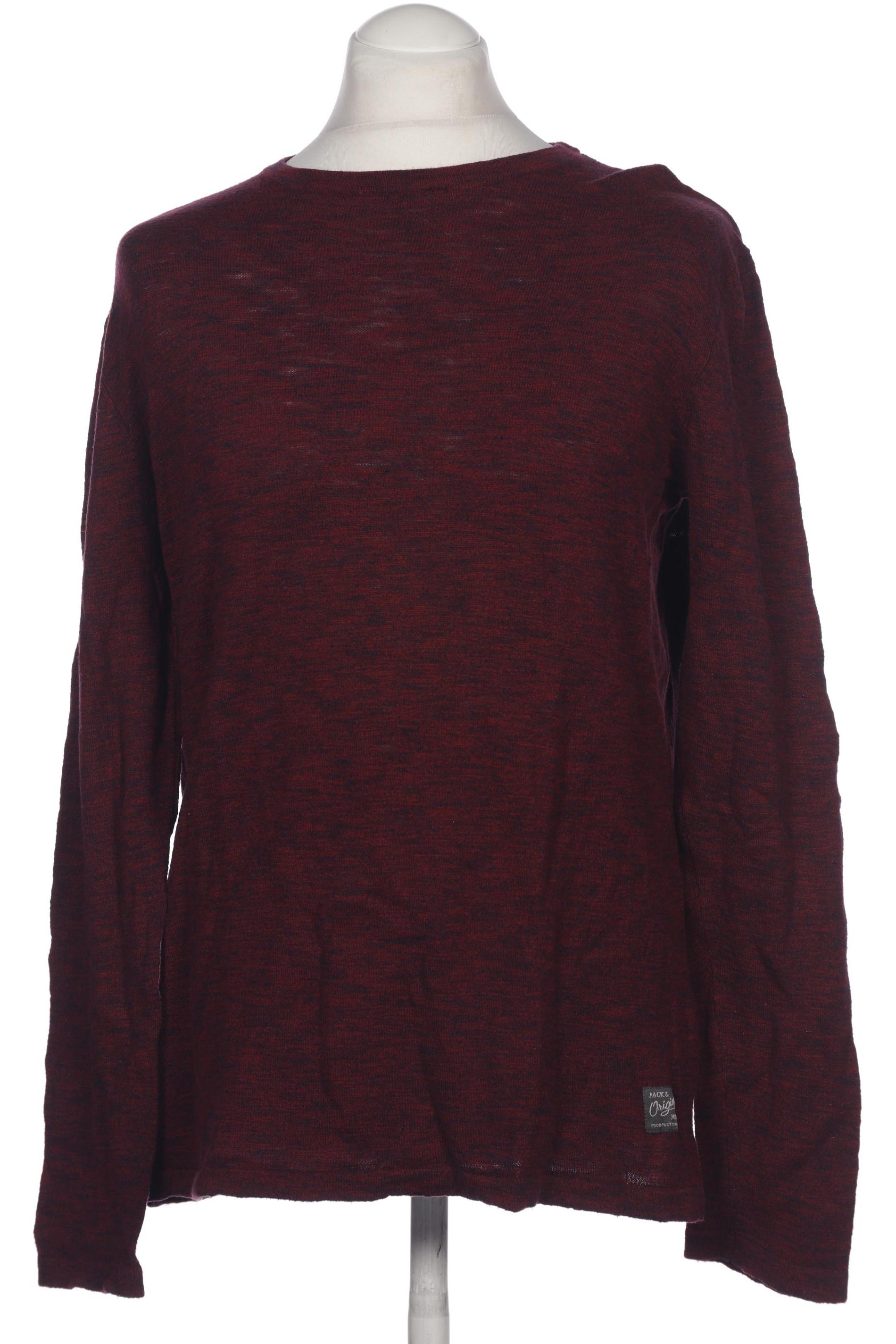 

JACK & JONES Herren Pullover, bordeaux