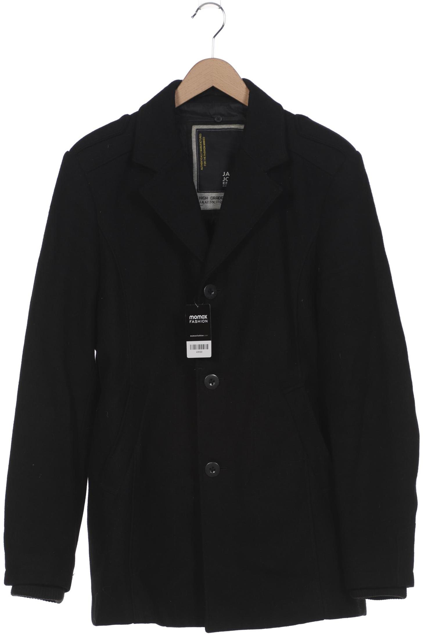 

Jack & Jones Herren Mantel, schwarz, Gr. 52