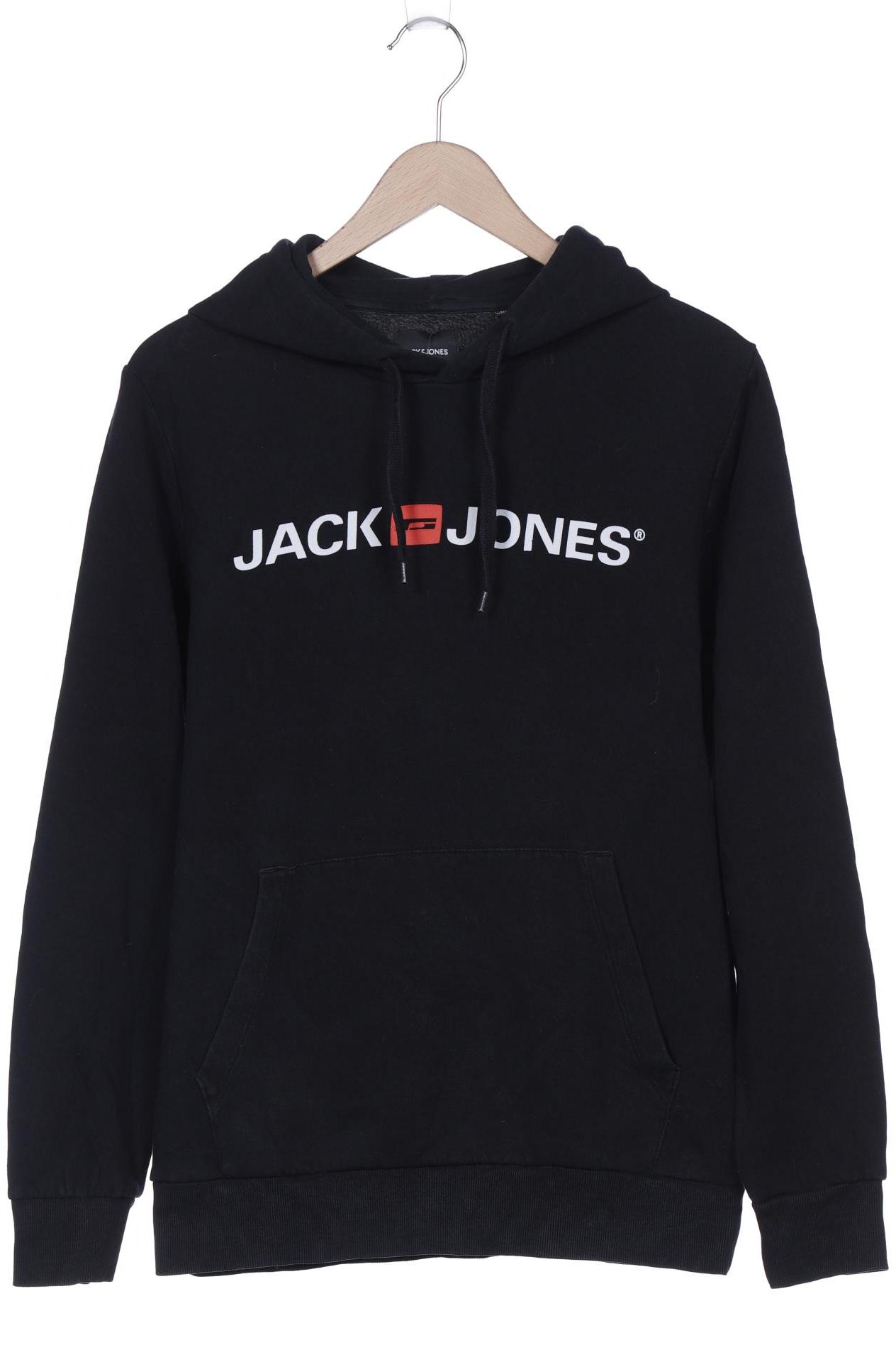

Jack & Jones Herren Kapuzenpullover, schwarz, Gr. 48
