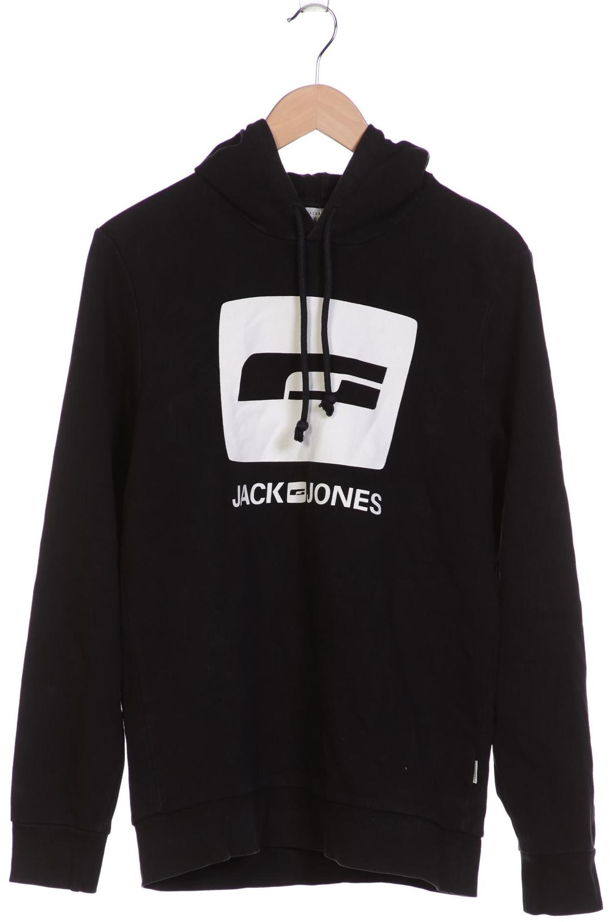 

Jack & Jones Herren Kapuzenpullover, schwarz, Gr. 48