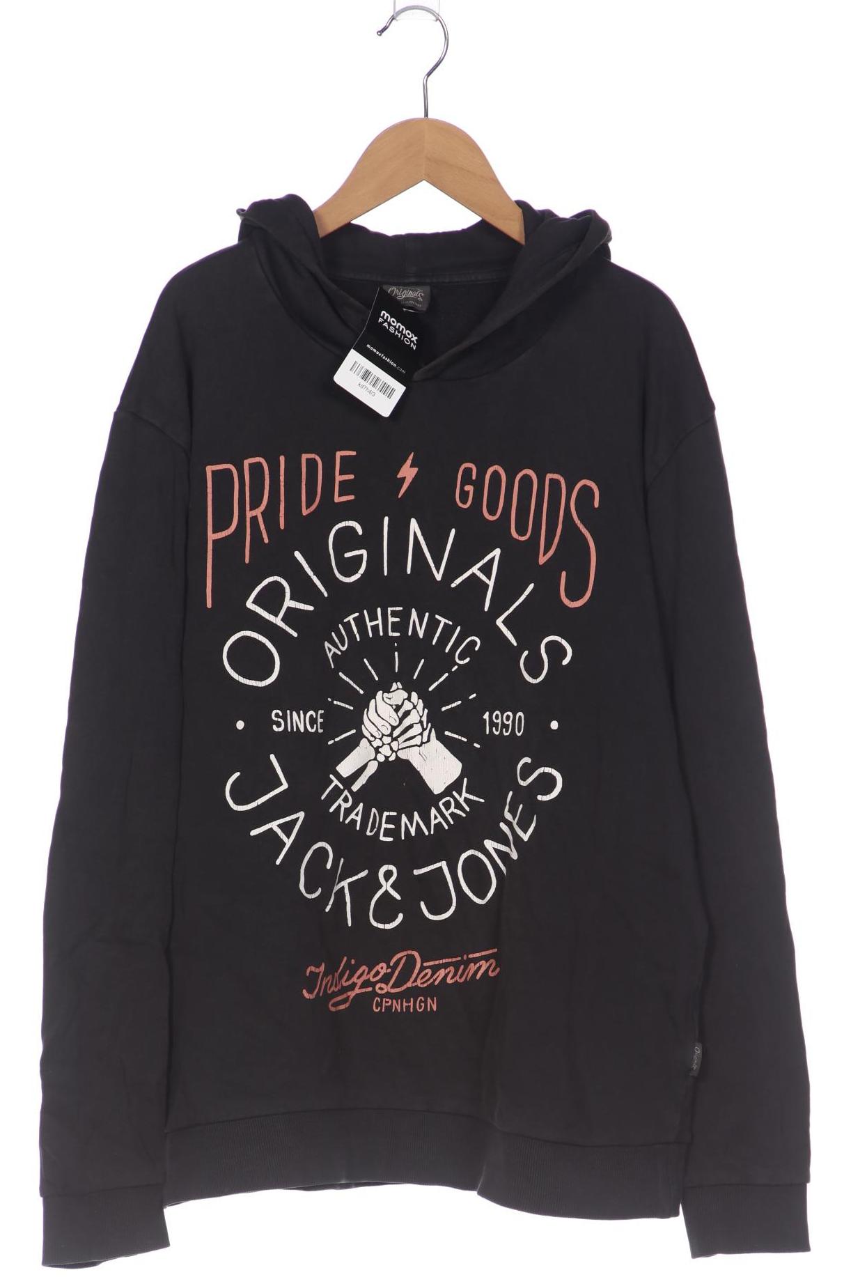 

Jack & Jones Herren Kapuzenpullover, grau, Gr. 54