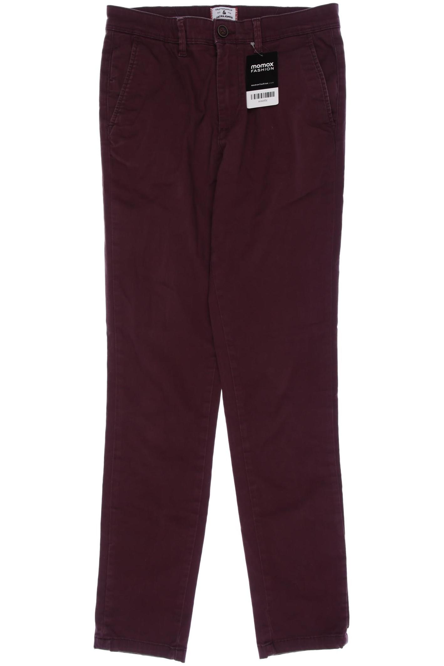 

Jack & Jones Herren Stoffhose, bordeaux, Gr. 44