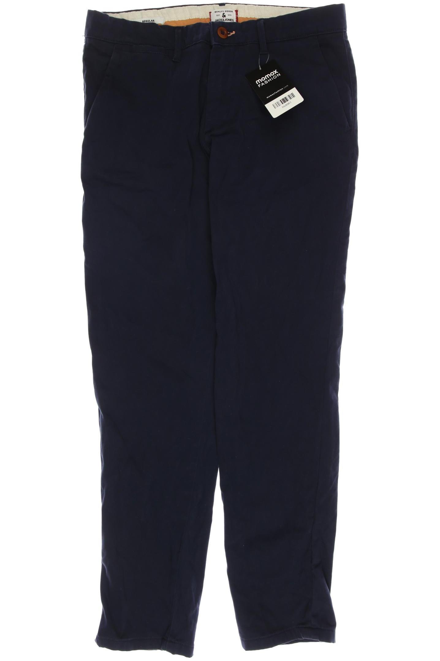 

Jack & Jones Herren Stoffhose, marineblau, Gr. 33