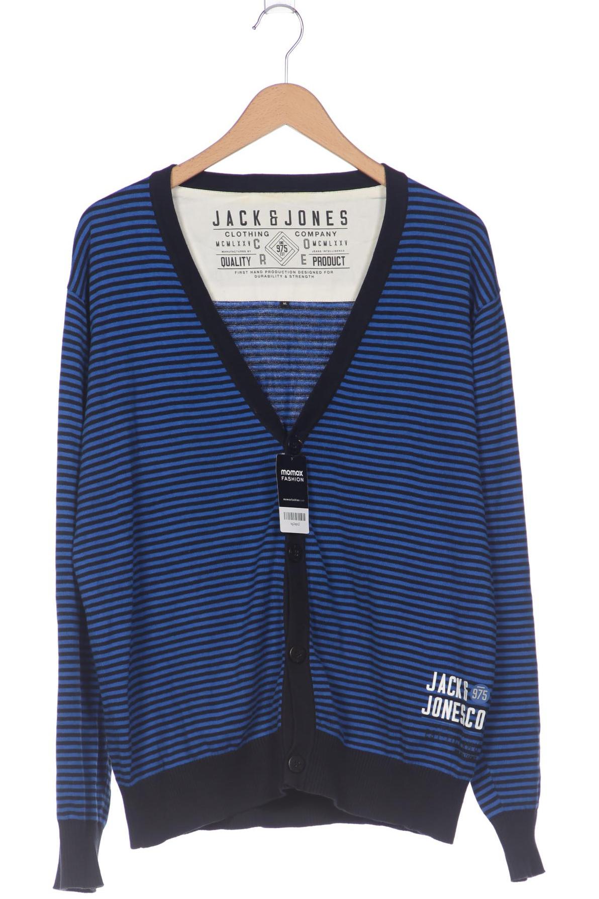 Thumbnail - Jack &amp; Jones Herren Strickjacke, blau, Gr. 54