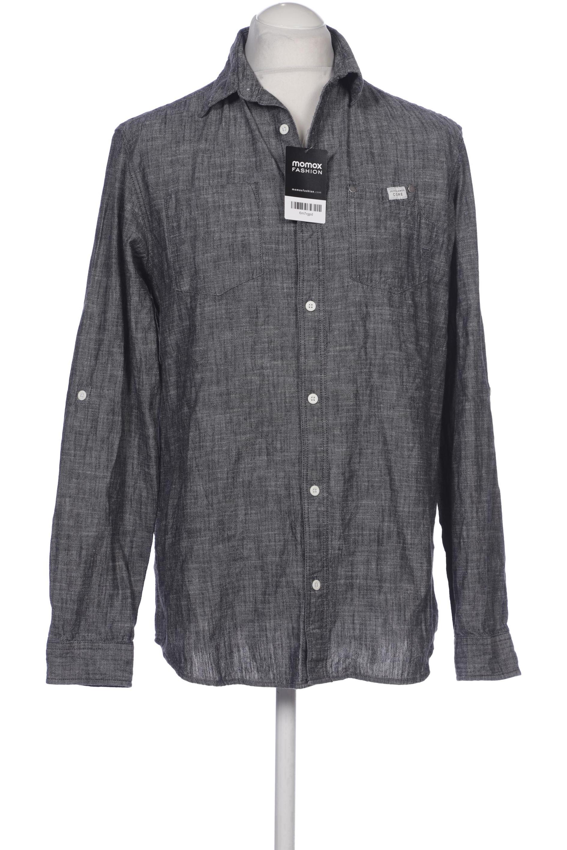 

Jack & Jones Herren Hemd, grau, Gr. 52