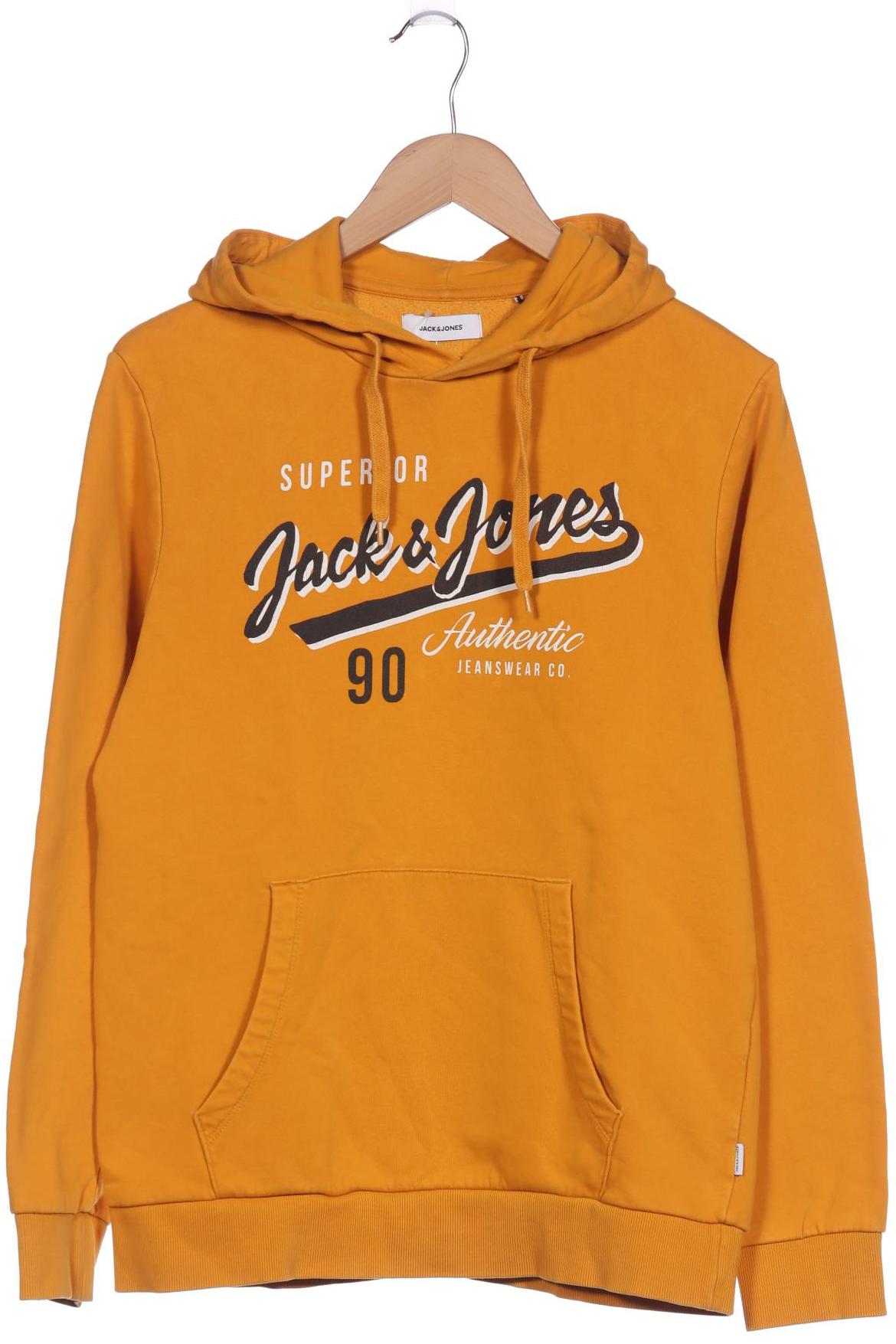 

Jack & Jones Herren Kapuzenpullover, orange, Gr. 48
