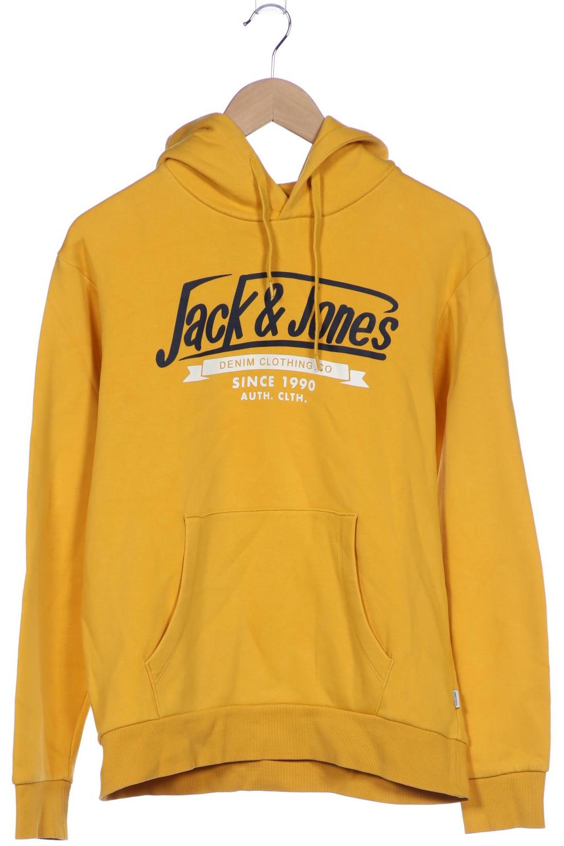 

Jack & Jones Herren Kapuzenpullover, gelb, Gr. 48