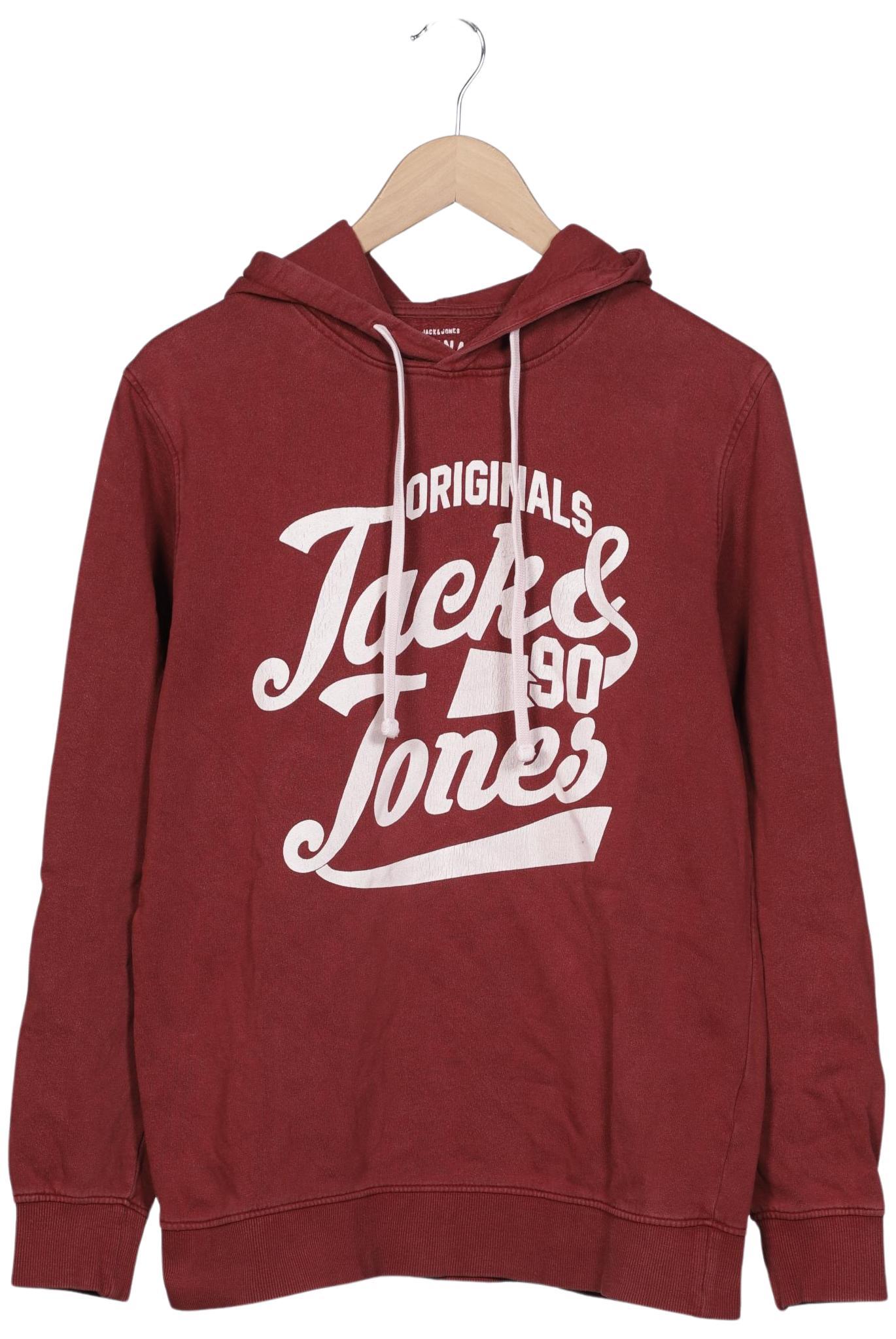 

Jack & Jones Herren Kapuzenpullover, bordeaux, Gr. 48