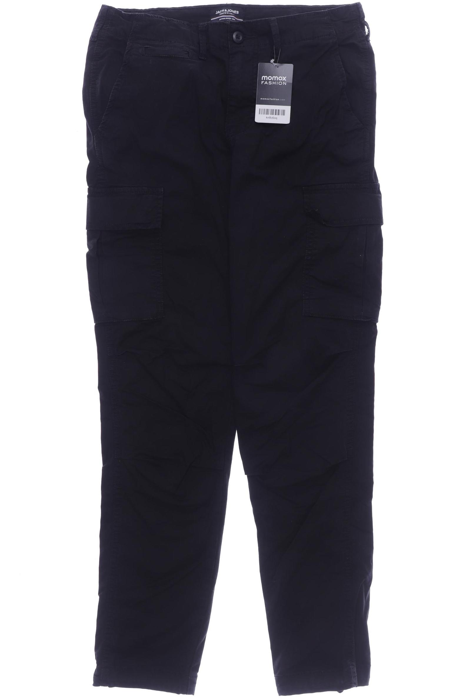 

JACK & JONES Herren Stoffhose, schwarz