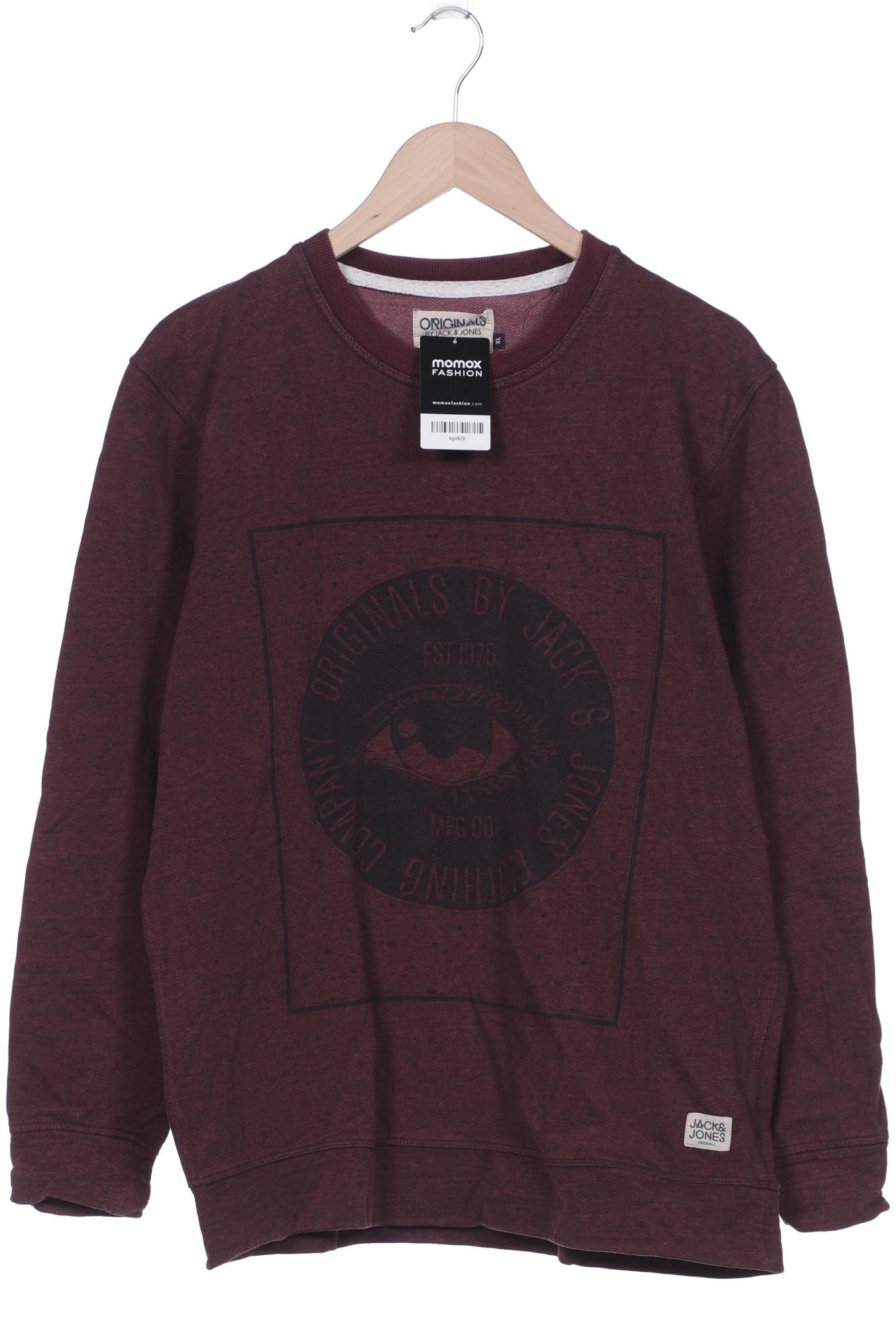 

Jack & Jones Herren Sweatshirt, bordeaux