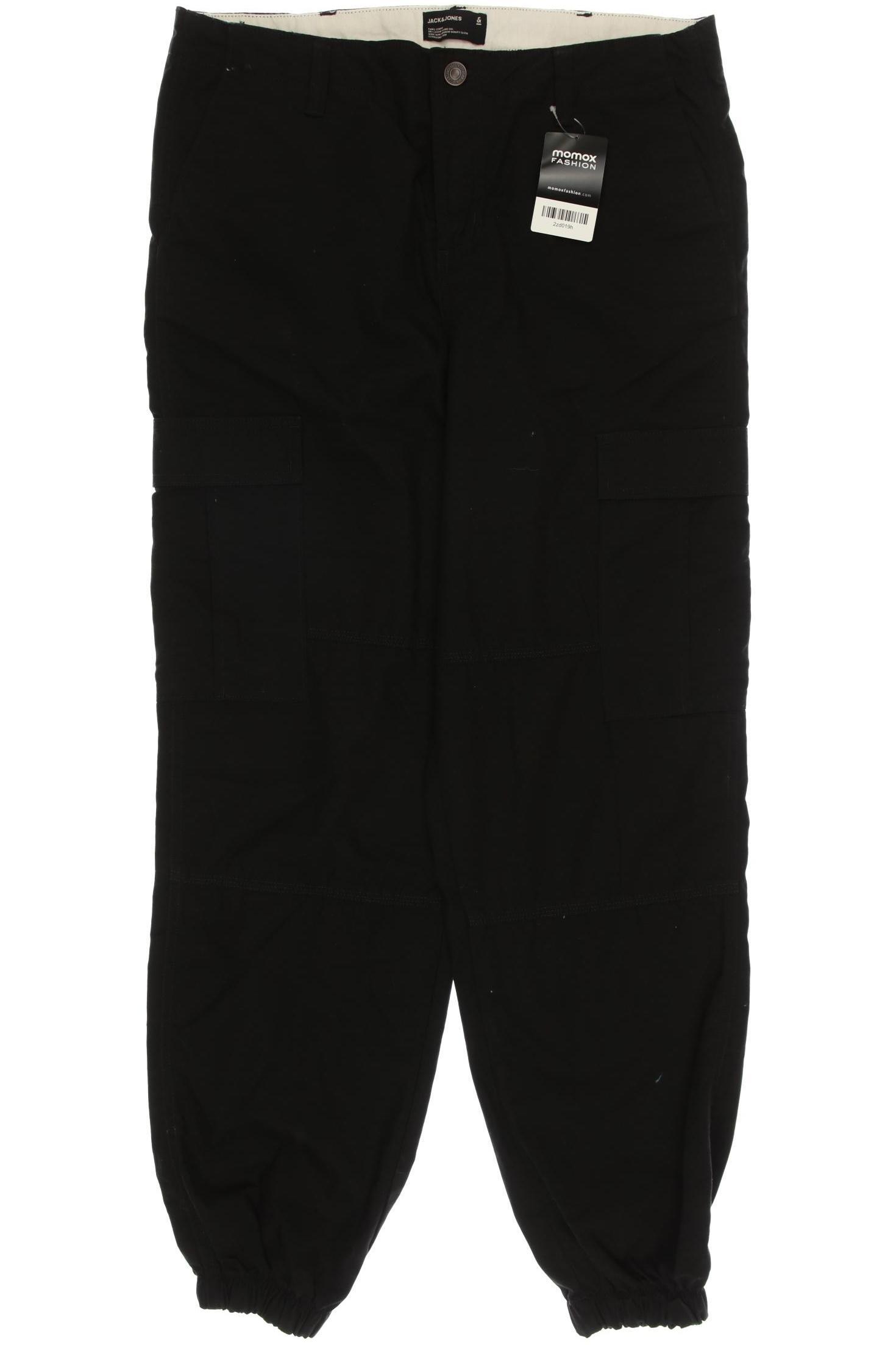 

Jack & Jones Herren Stoffhose, schwarz, Gr. 34