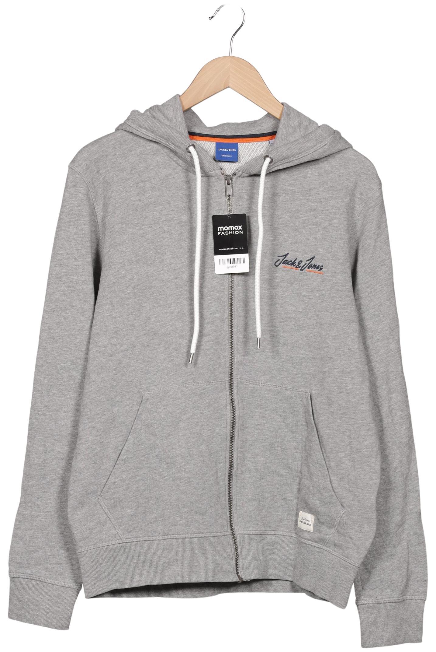 

Jack & Jones Herren Kapuzenpullover, grau, Gr. 48