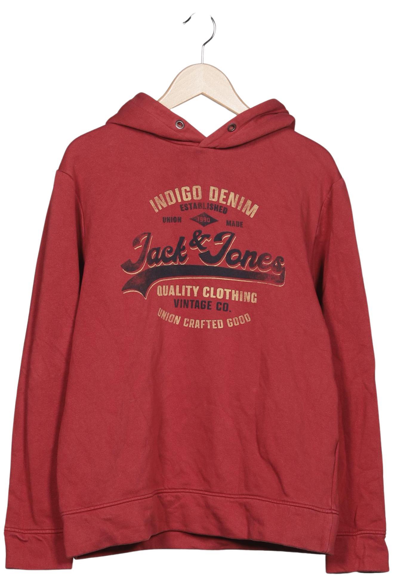 

Jack & Jones Herren Kapuzenpullover, rot, Gr. 52